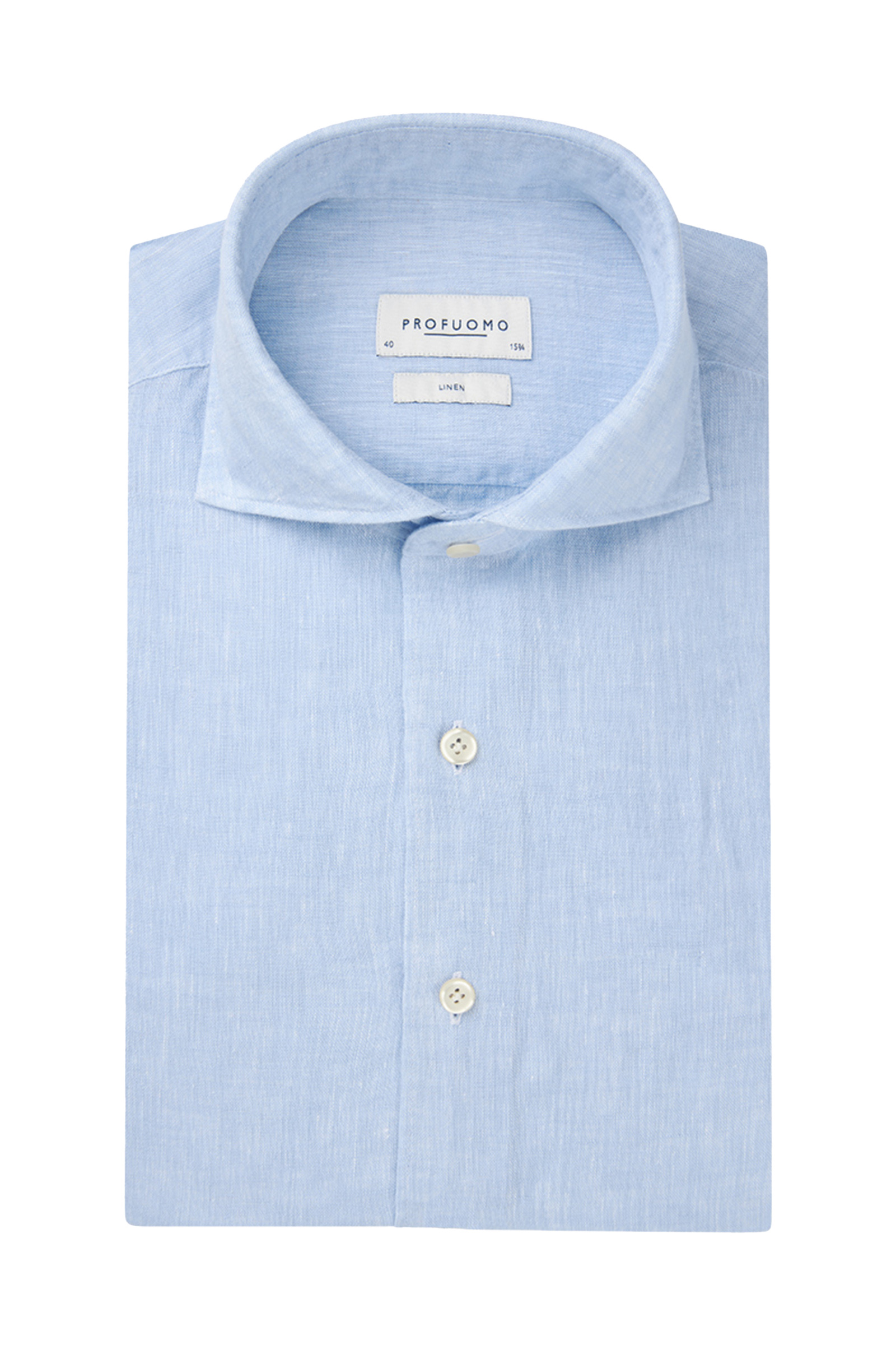 Heren overhemd lm casual blauw