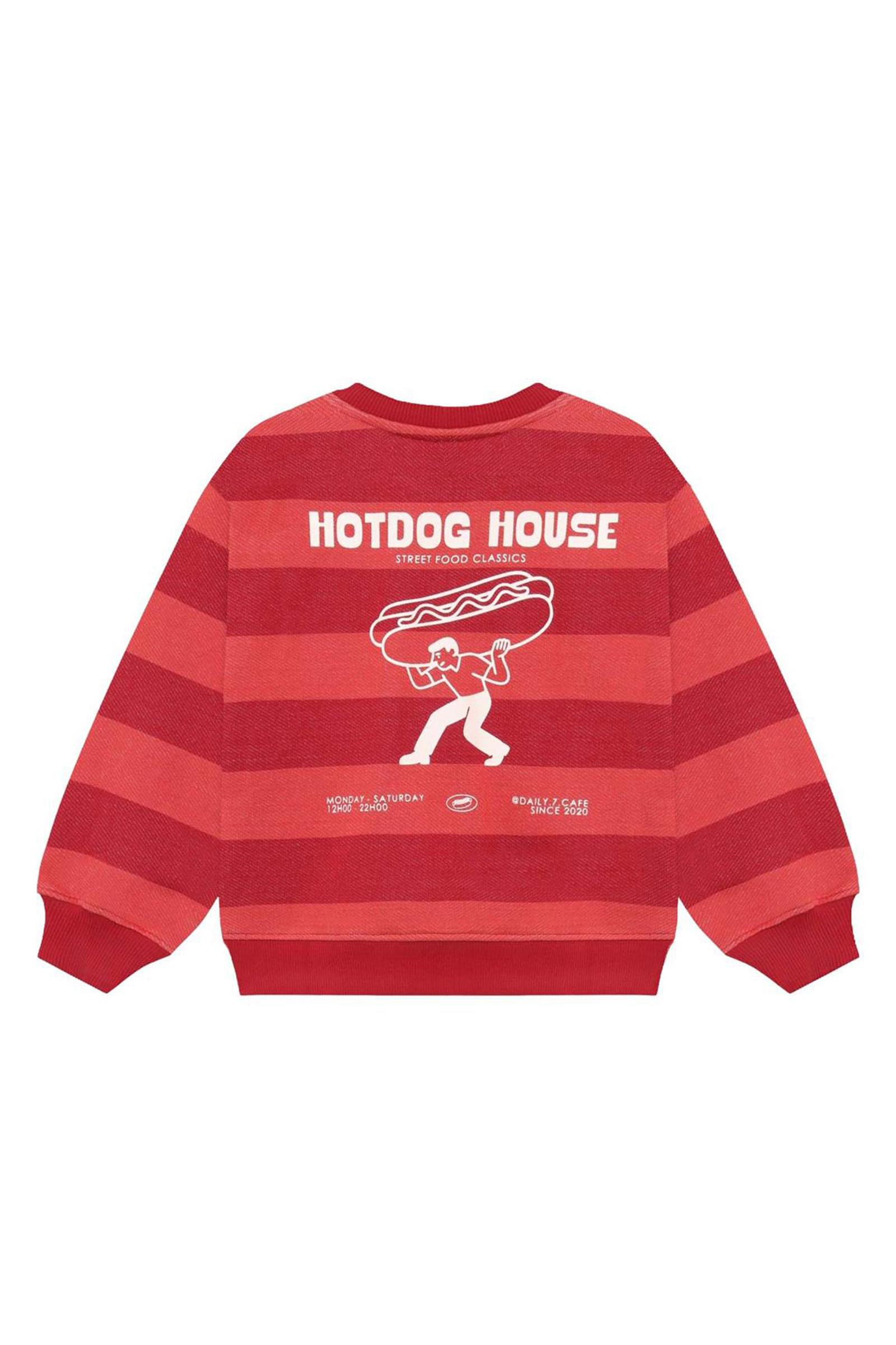 Jongens sweater rood