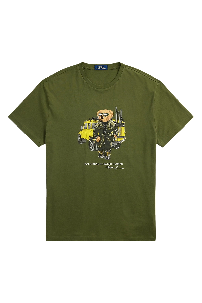 Heren t-shirt kortemouw groen