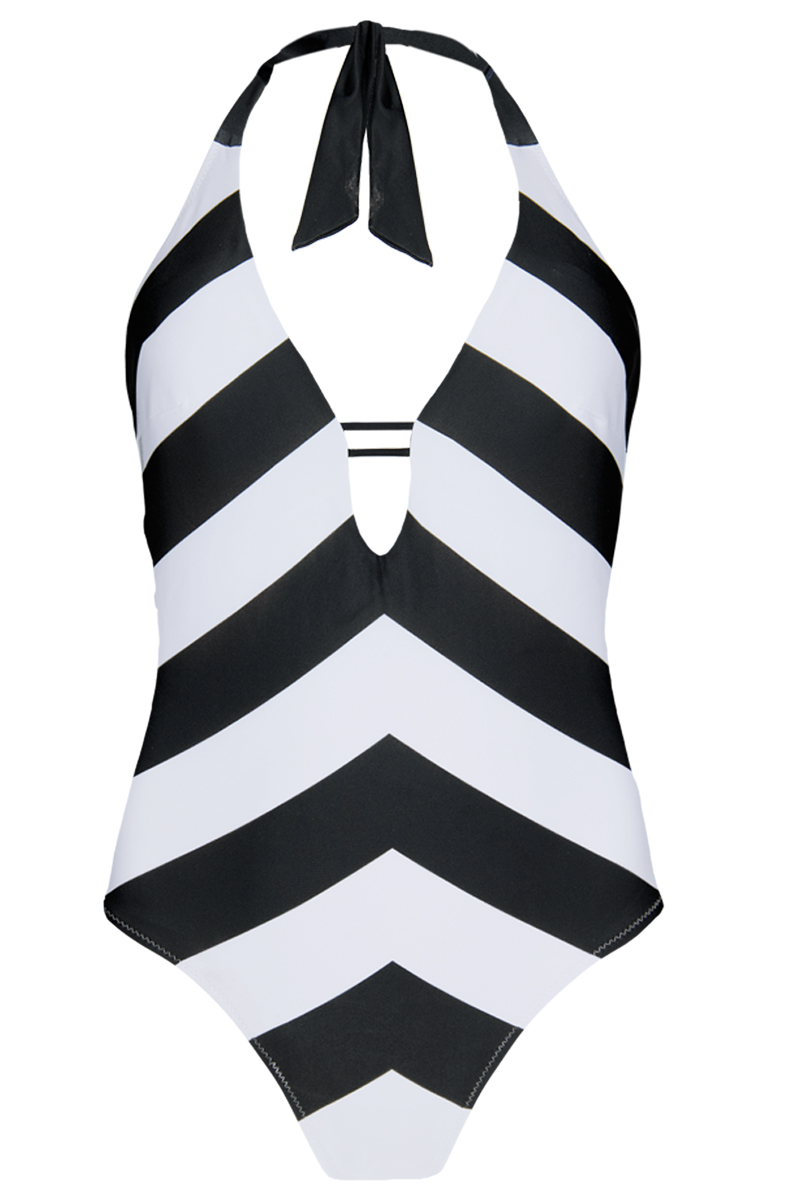 Barts Ellai Halter One Piece Zwart-1 1