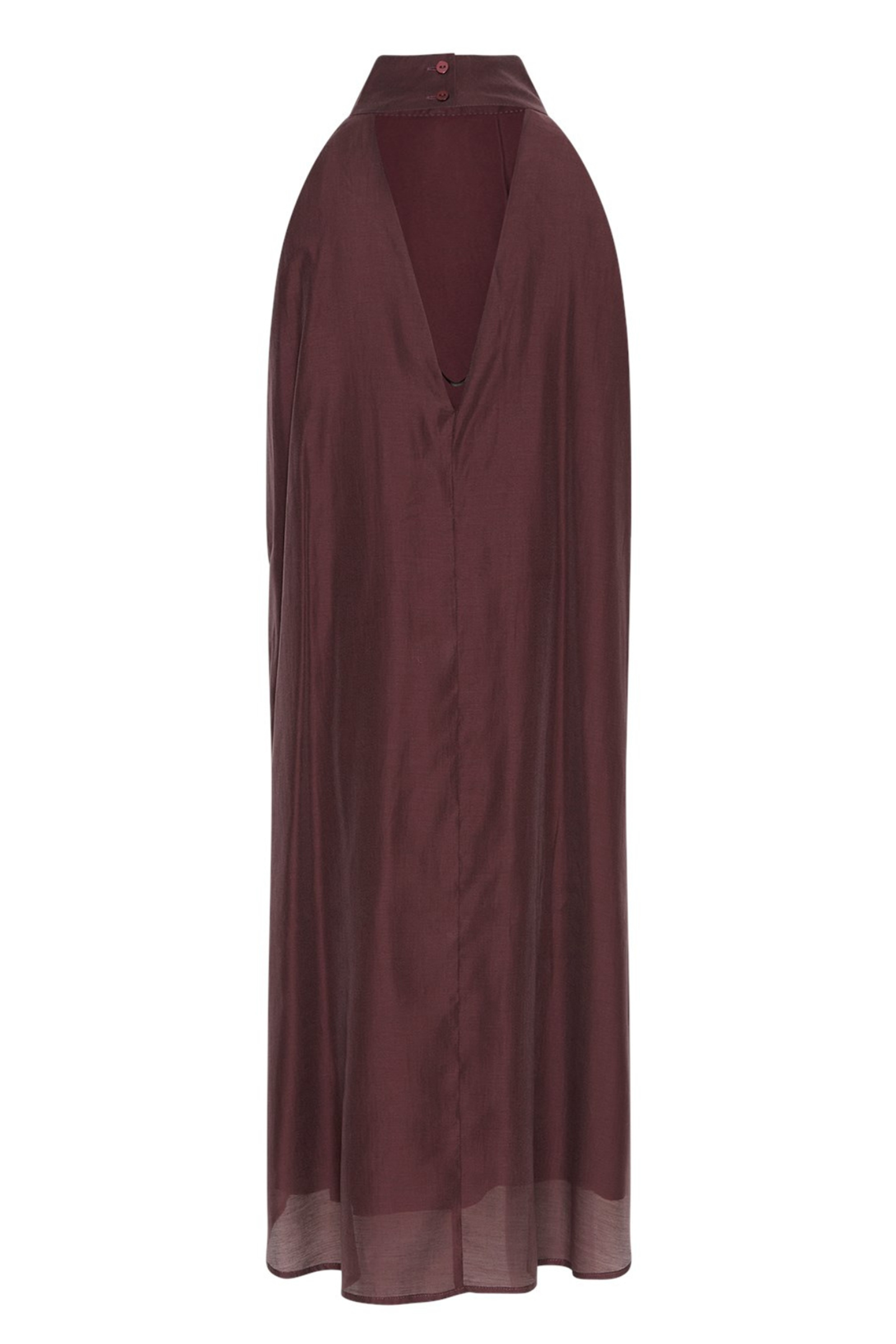 Msch MSCHAlithea Faustina SL Dress bruin/beige-1 2