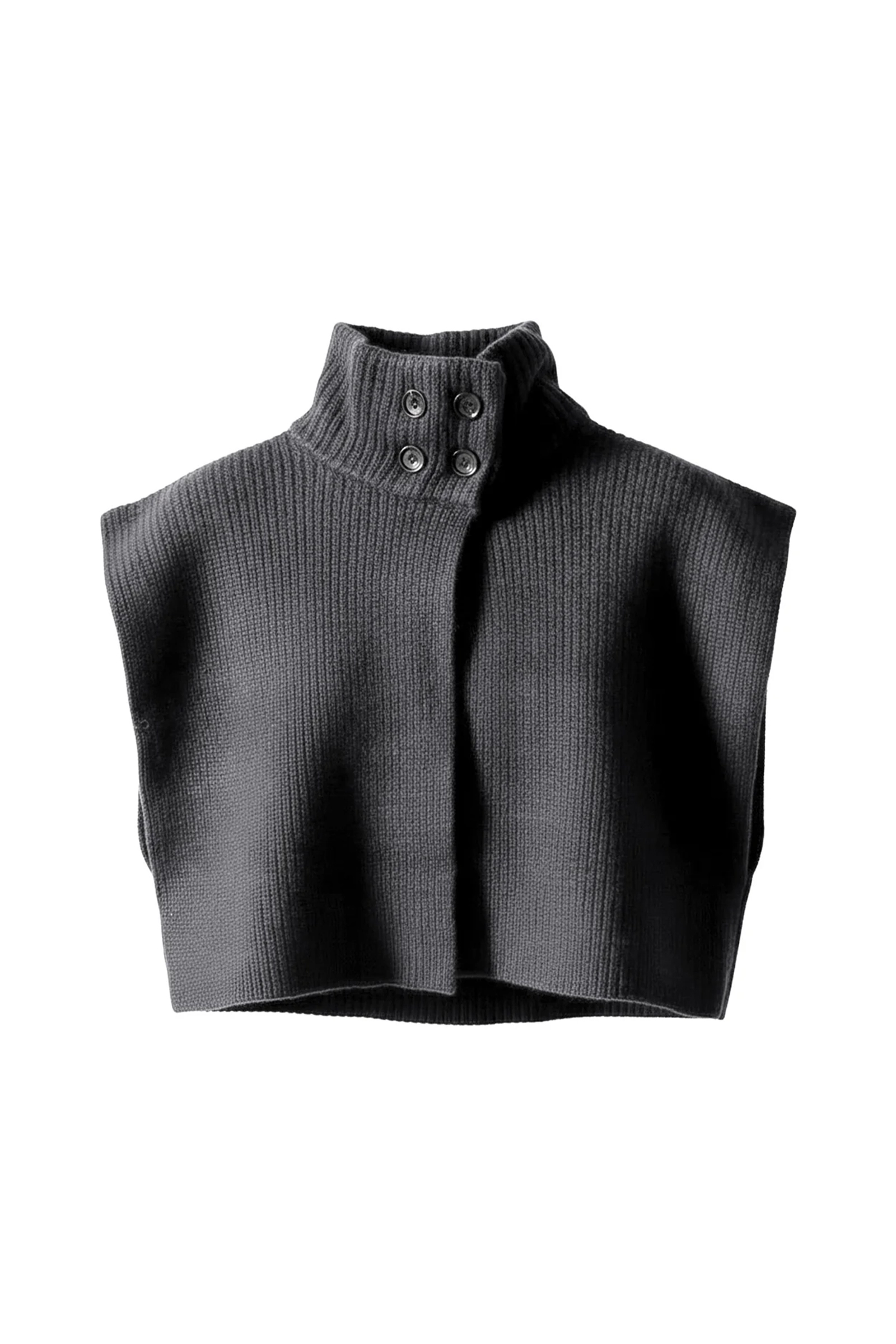 Dames vest grijs