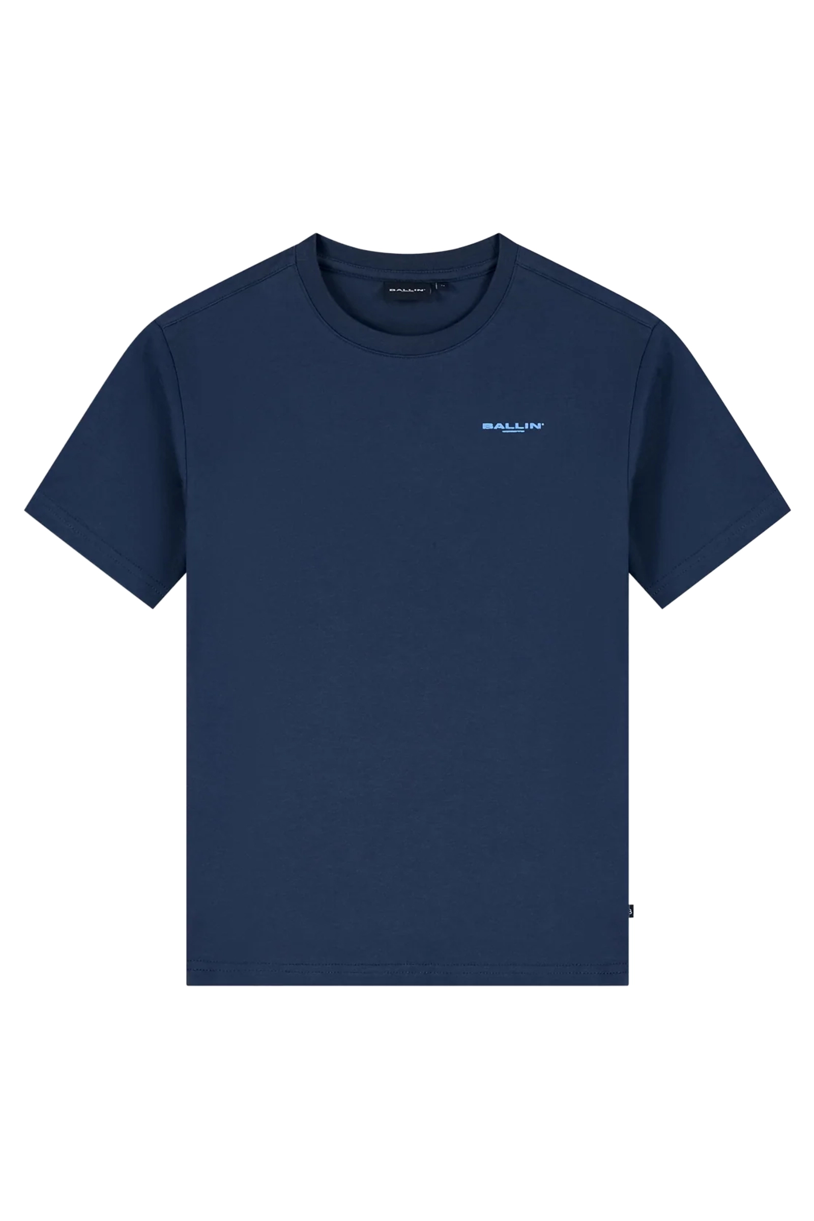 Jongens t-shirt korte mouw blauw