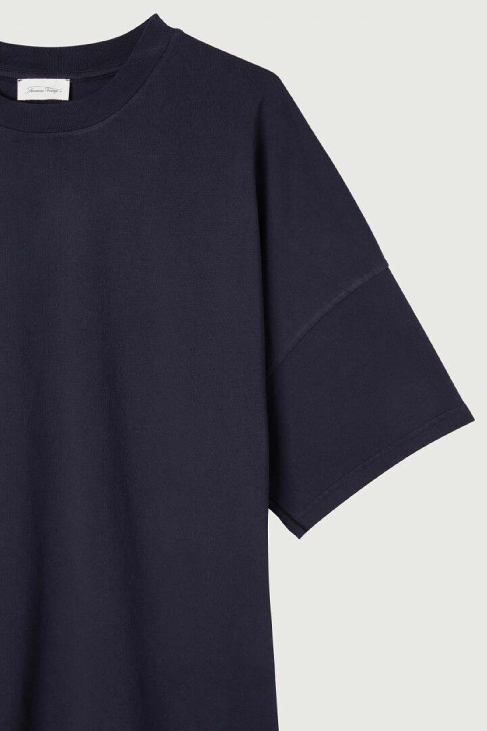 Heren t-shirt kortemouw blauw