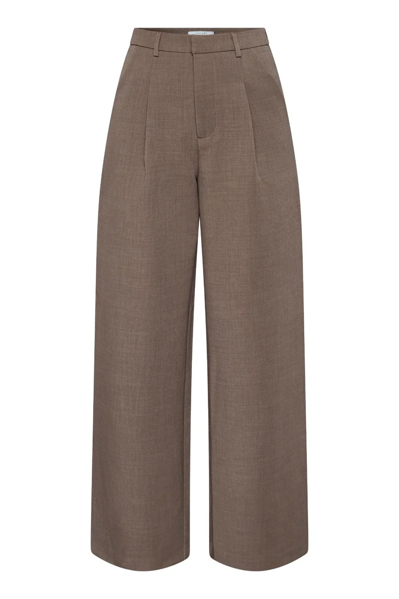 Dames broek bruin