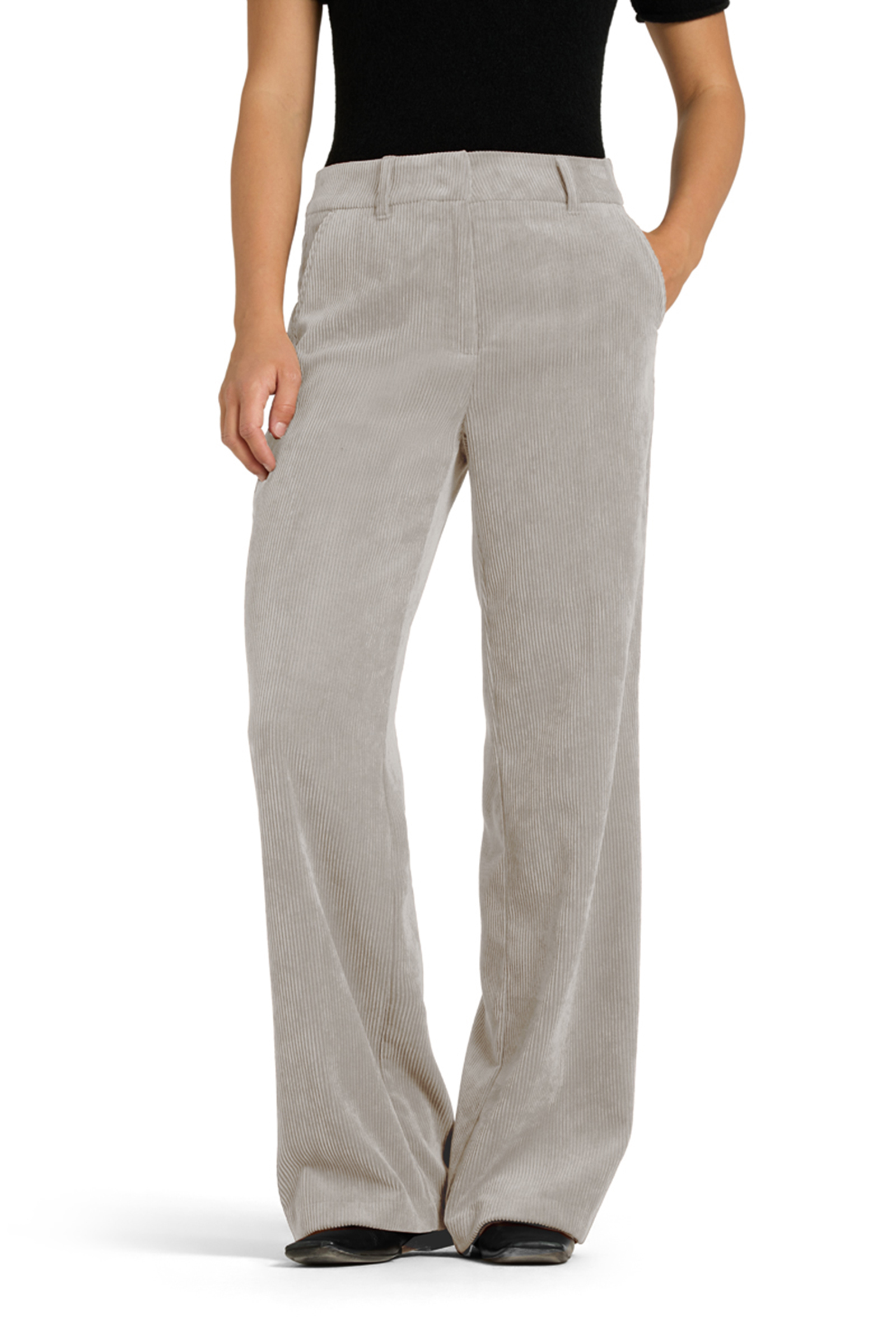 Dames broek bruin