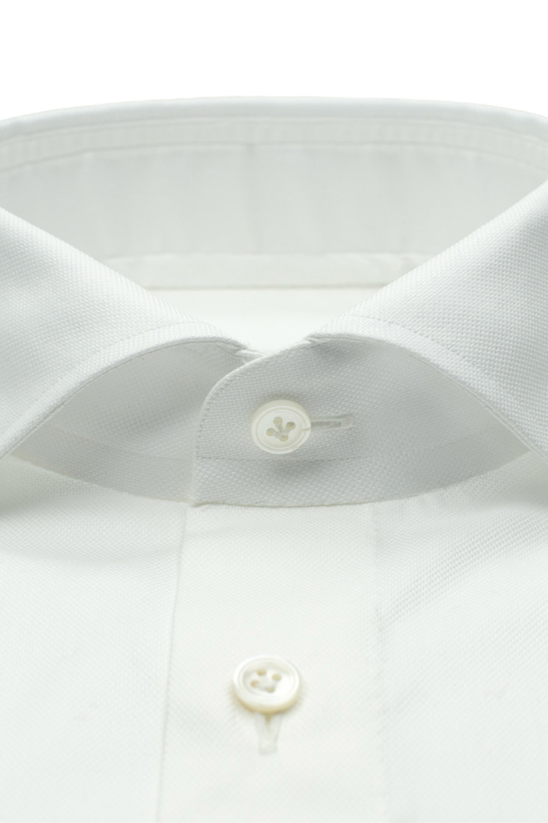 Heren overhemd lm dressual wit