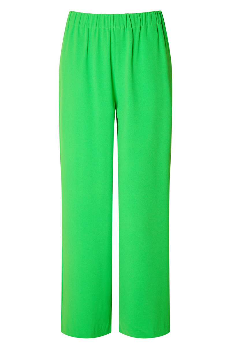 Selected SLFTINNI-RELAXED MW WIDE PANT N NOO 295256-Classic Green 1