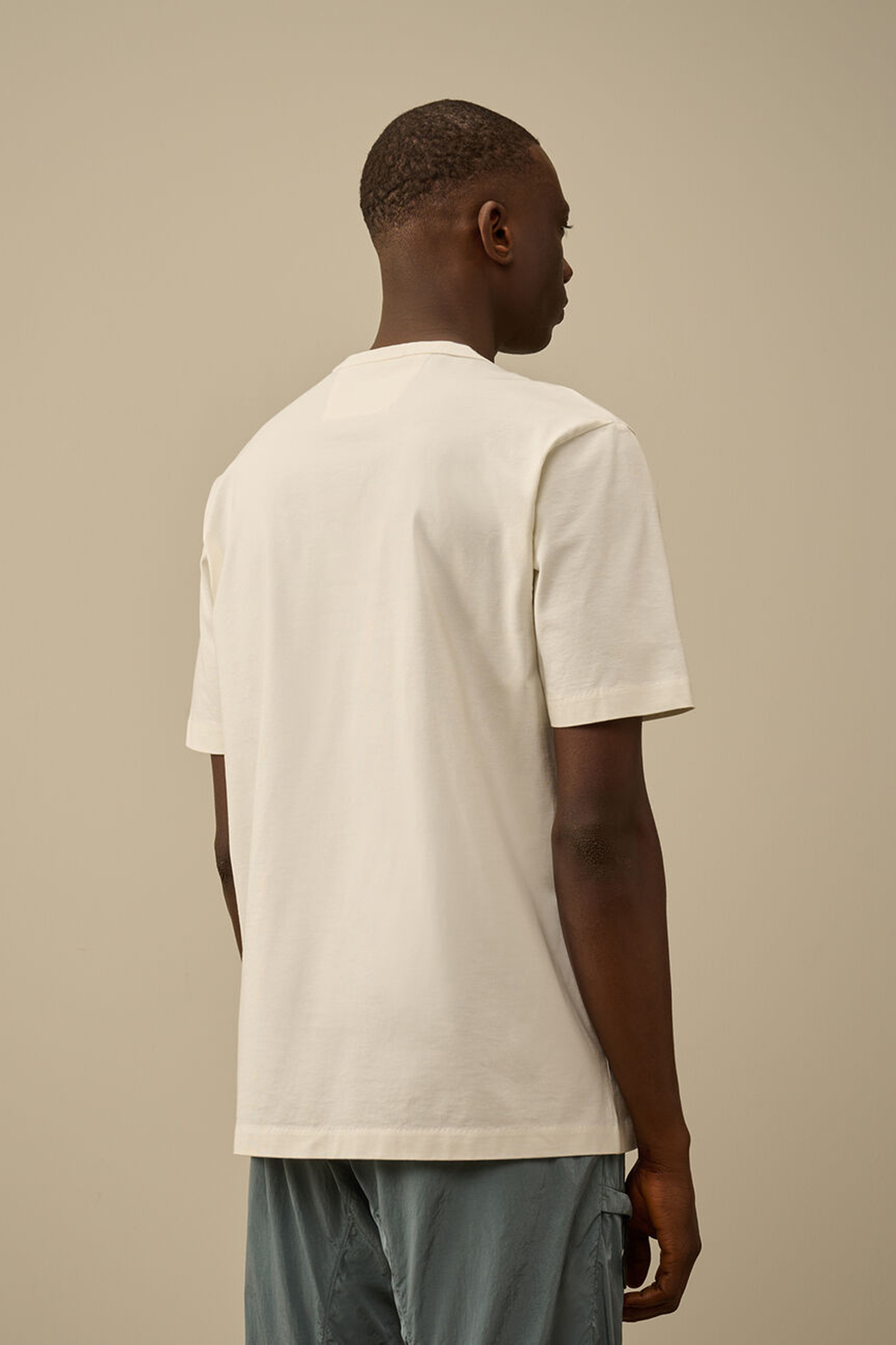 C.P. Company 30/2 MERCERIZED JERSEY TWISTED Wit-1 3