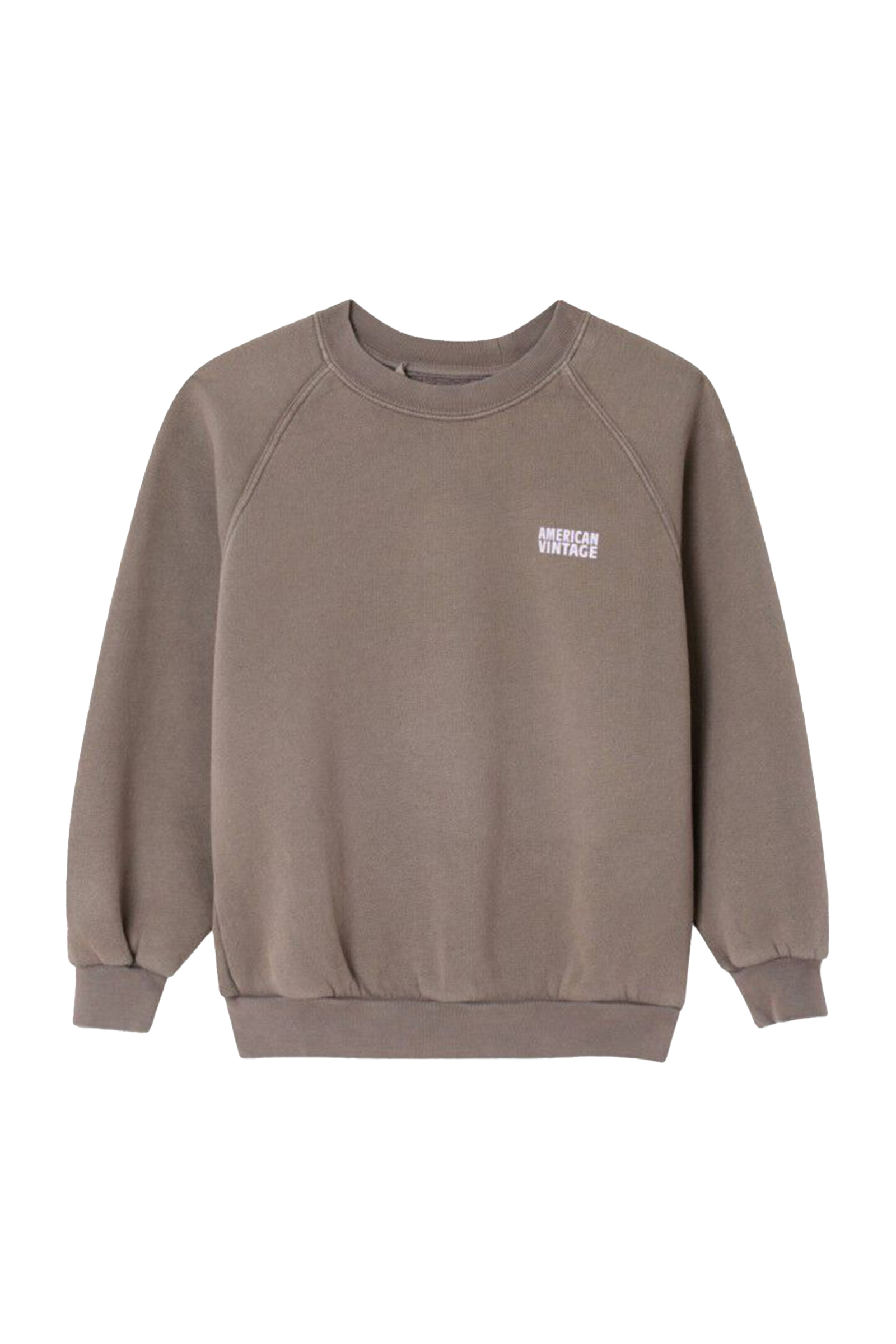 Meisjes sweater bruin