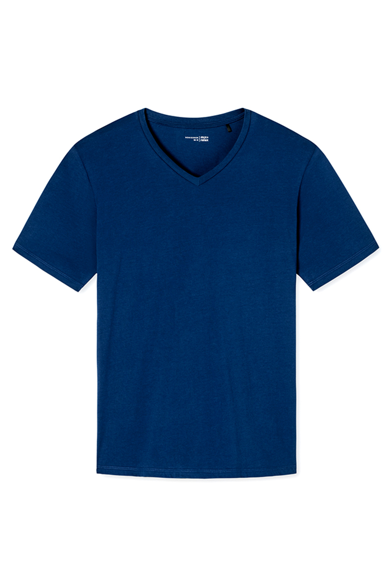 Schiesser Ondergoed heren t-shirt km Blauw-1 1