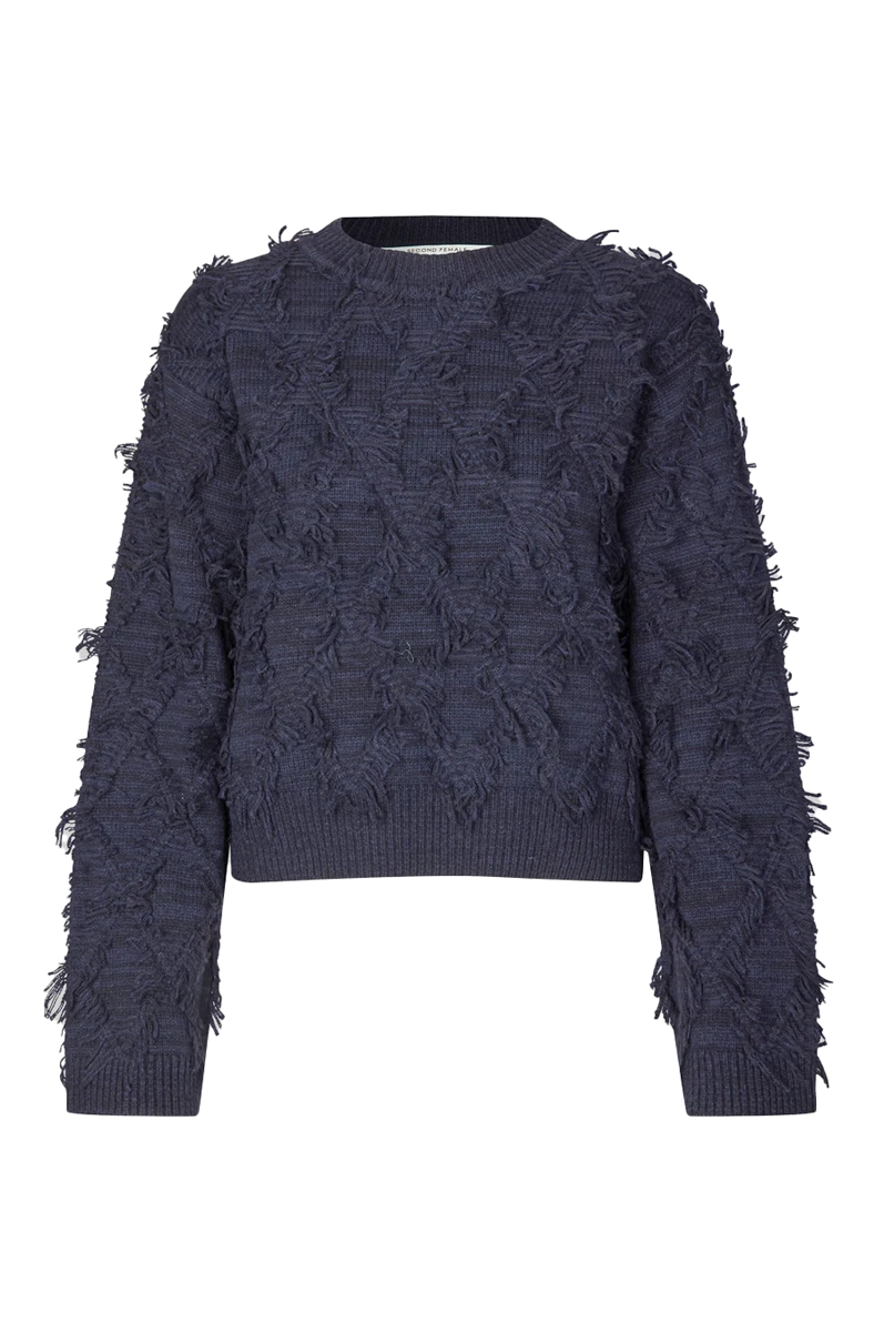 Dames trui blauw
