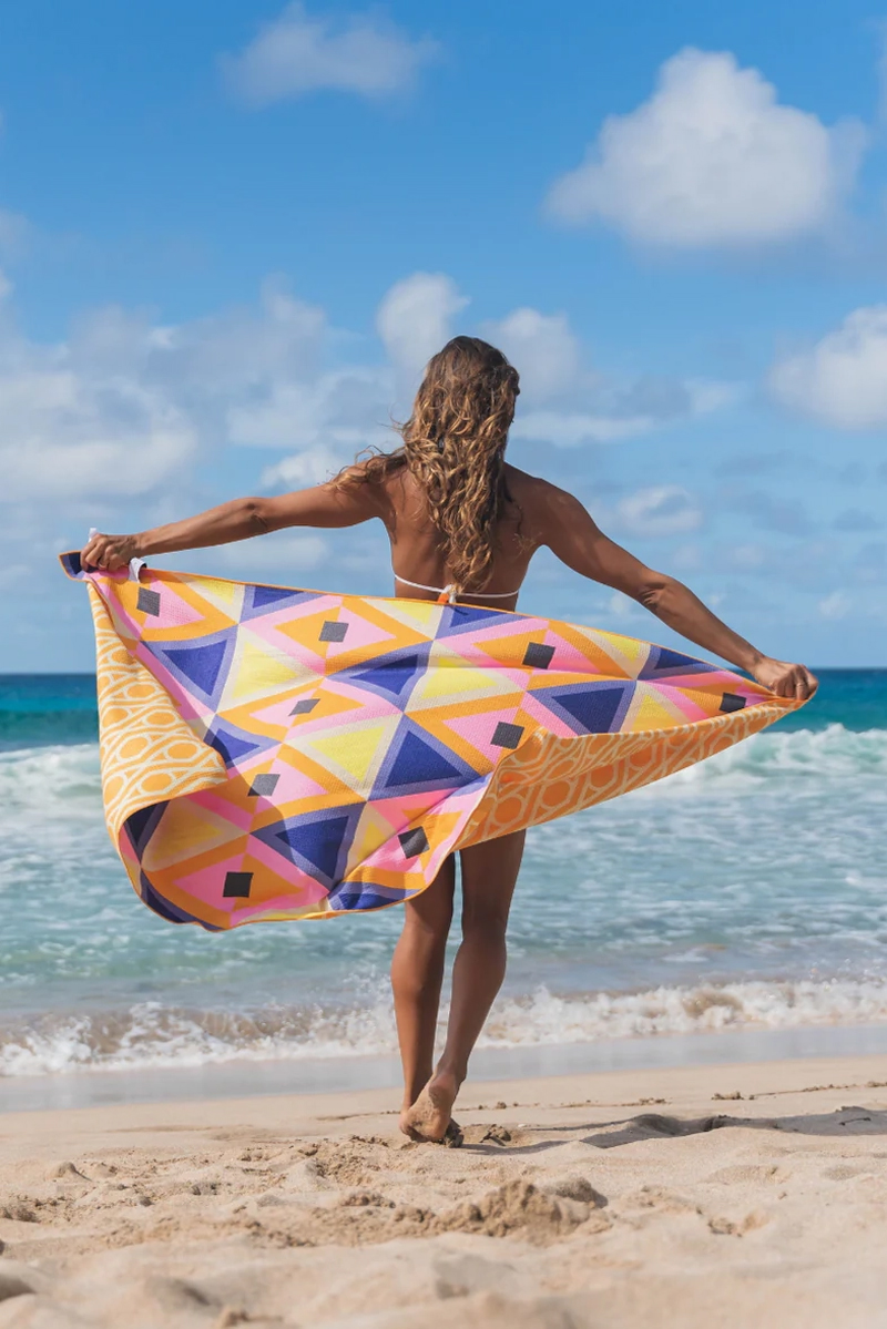 Buvanha MEDIUM TOWEL 160X80 CM Oranje-1 4