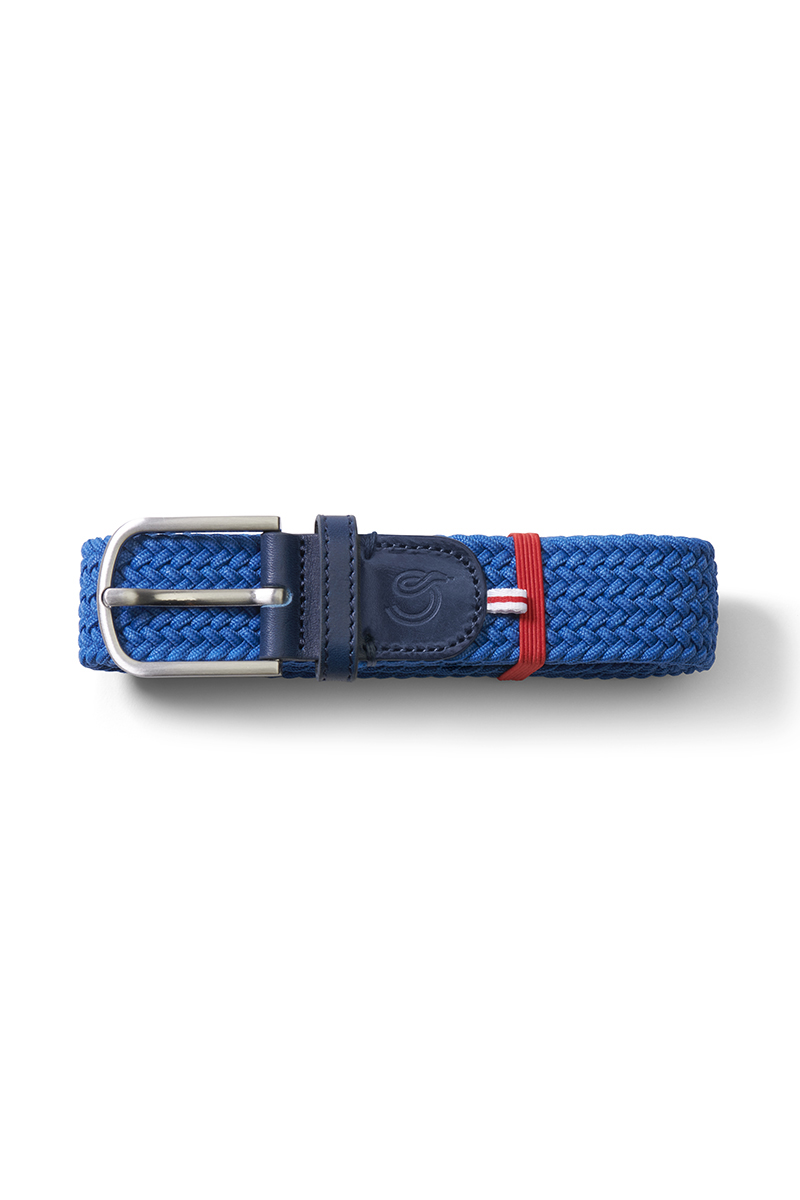 Heren riem blauw