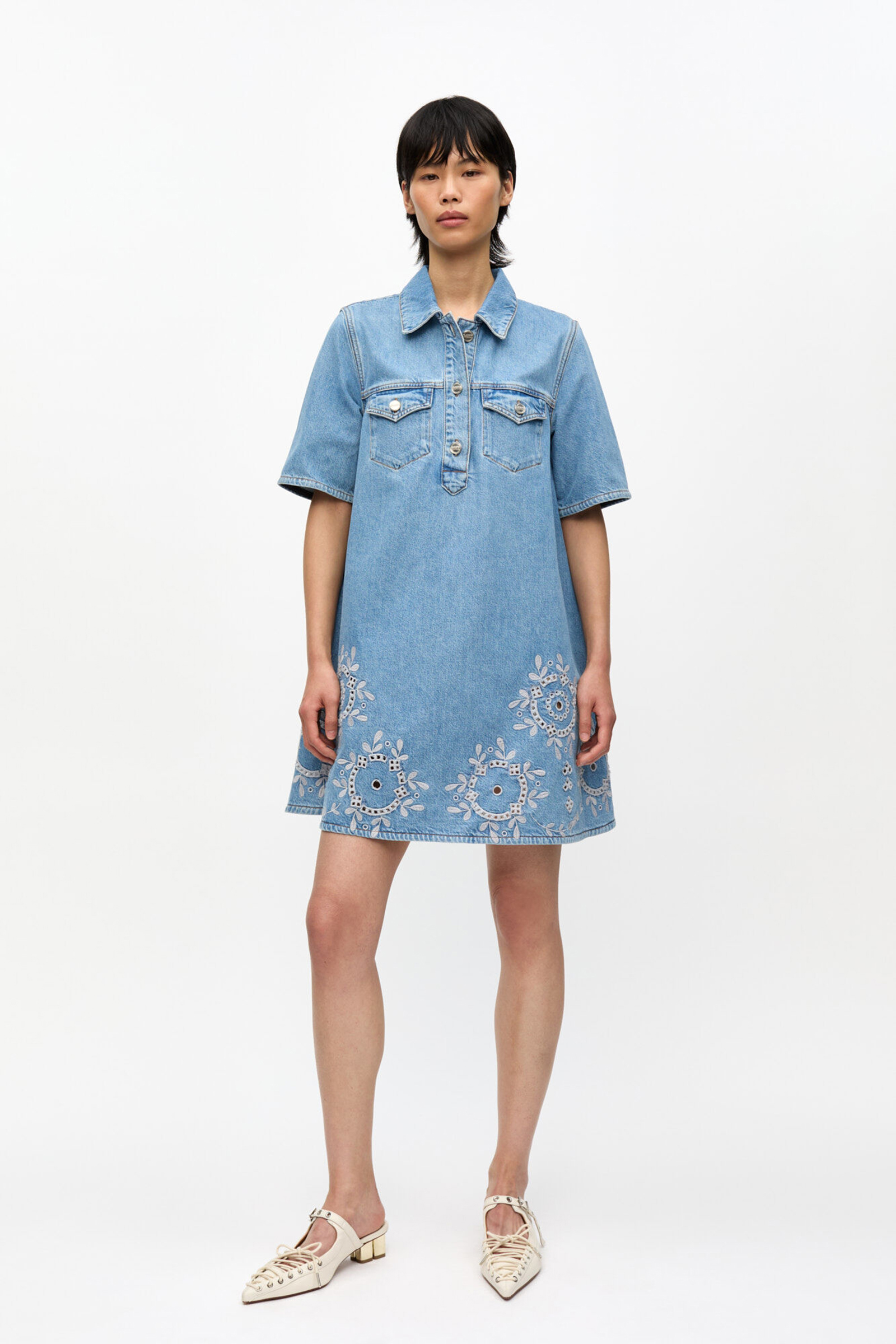 Ganni 00337285-30 Blauw-1 2