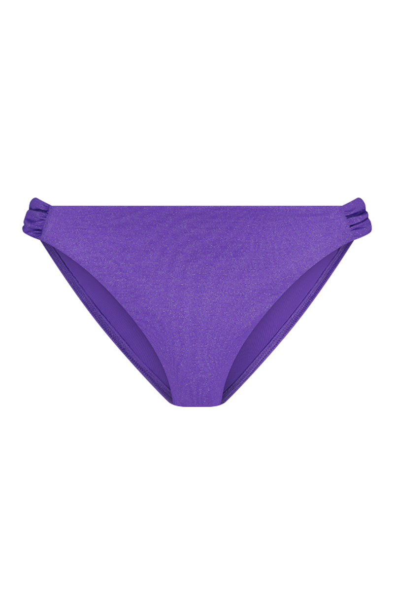 Bad/beach dames bikini slip paars