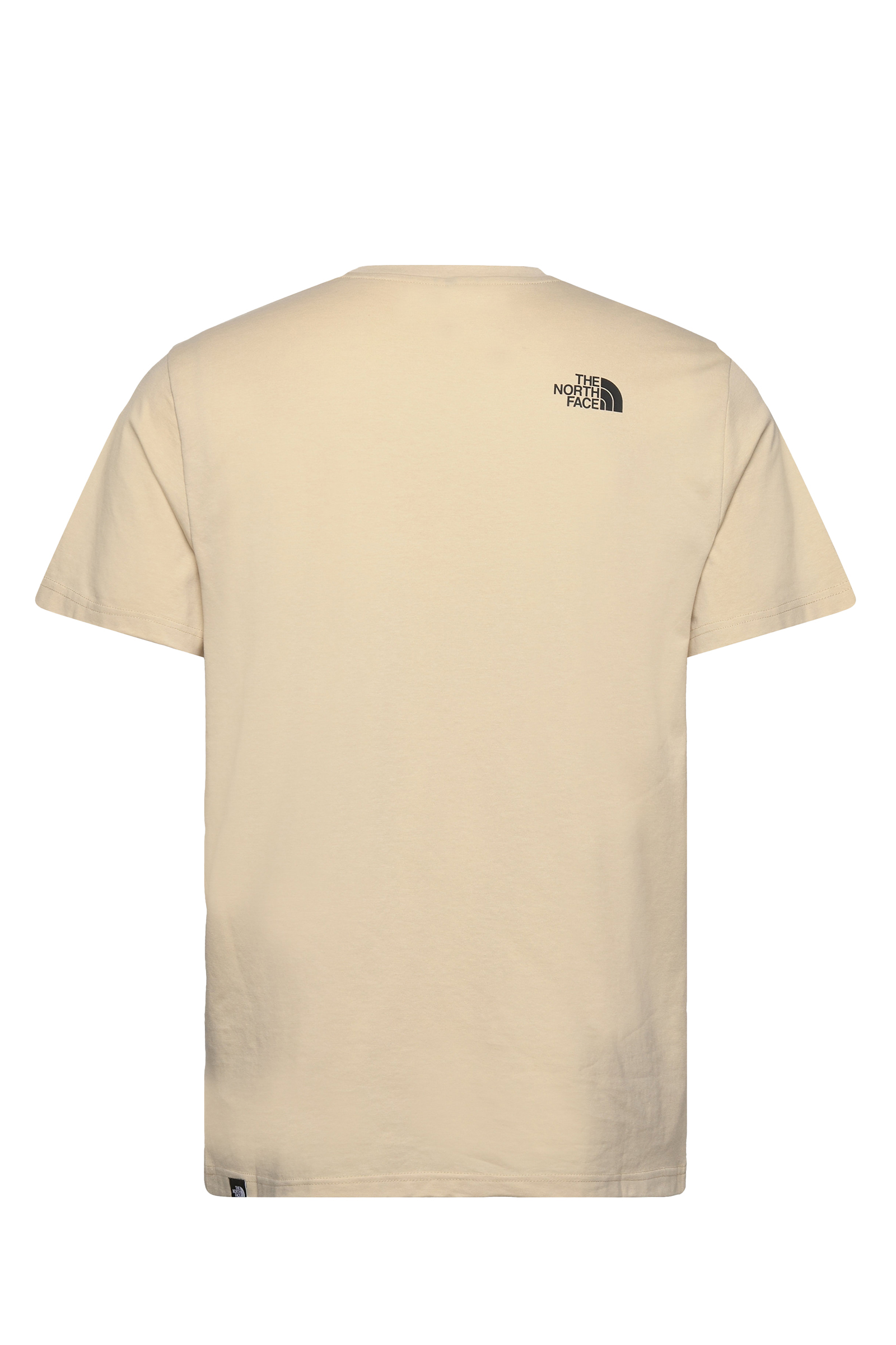The North Face M S/S SIMPLE DOME TEE Ecru-1 2