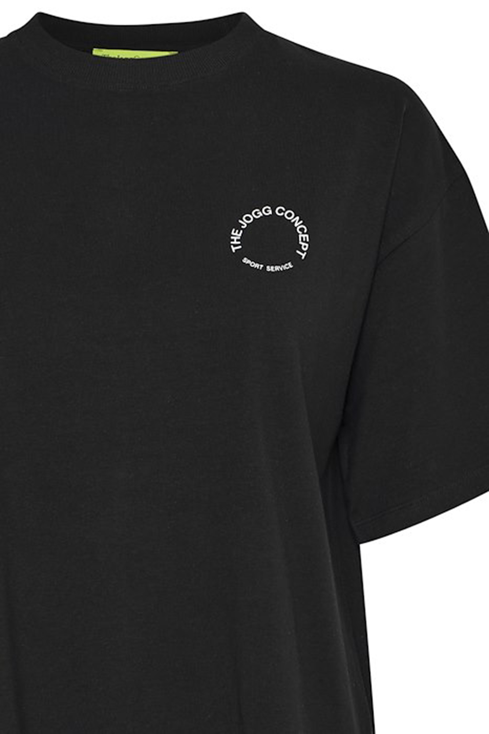 Casual dames t-shirt km zwart