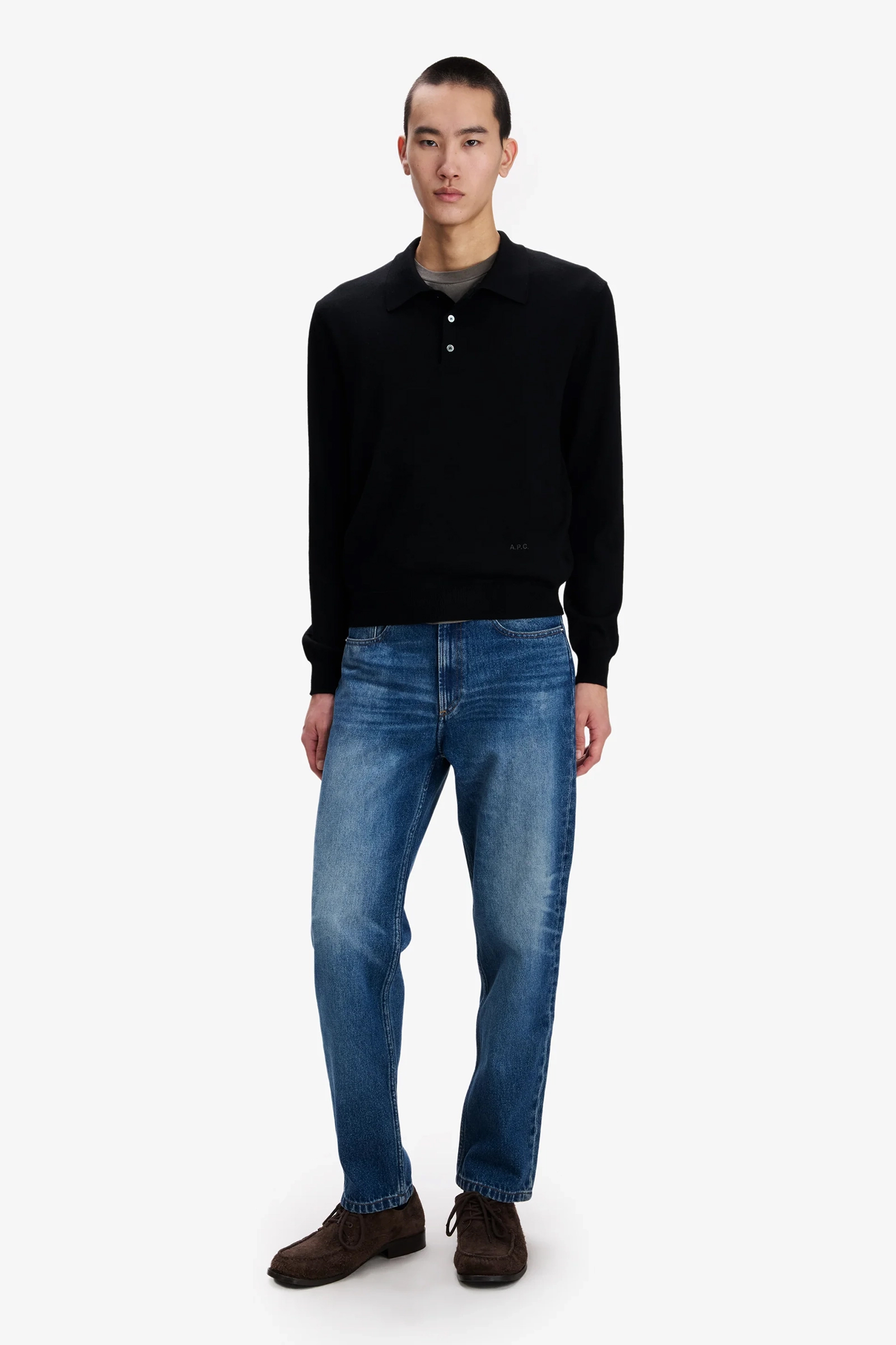 Heren jeans blauw