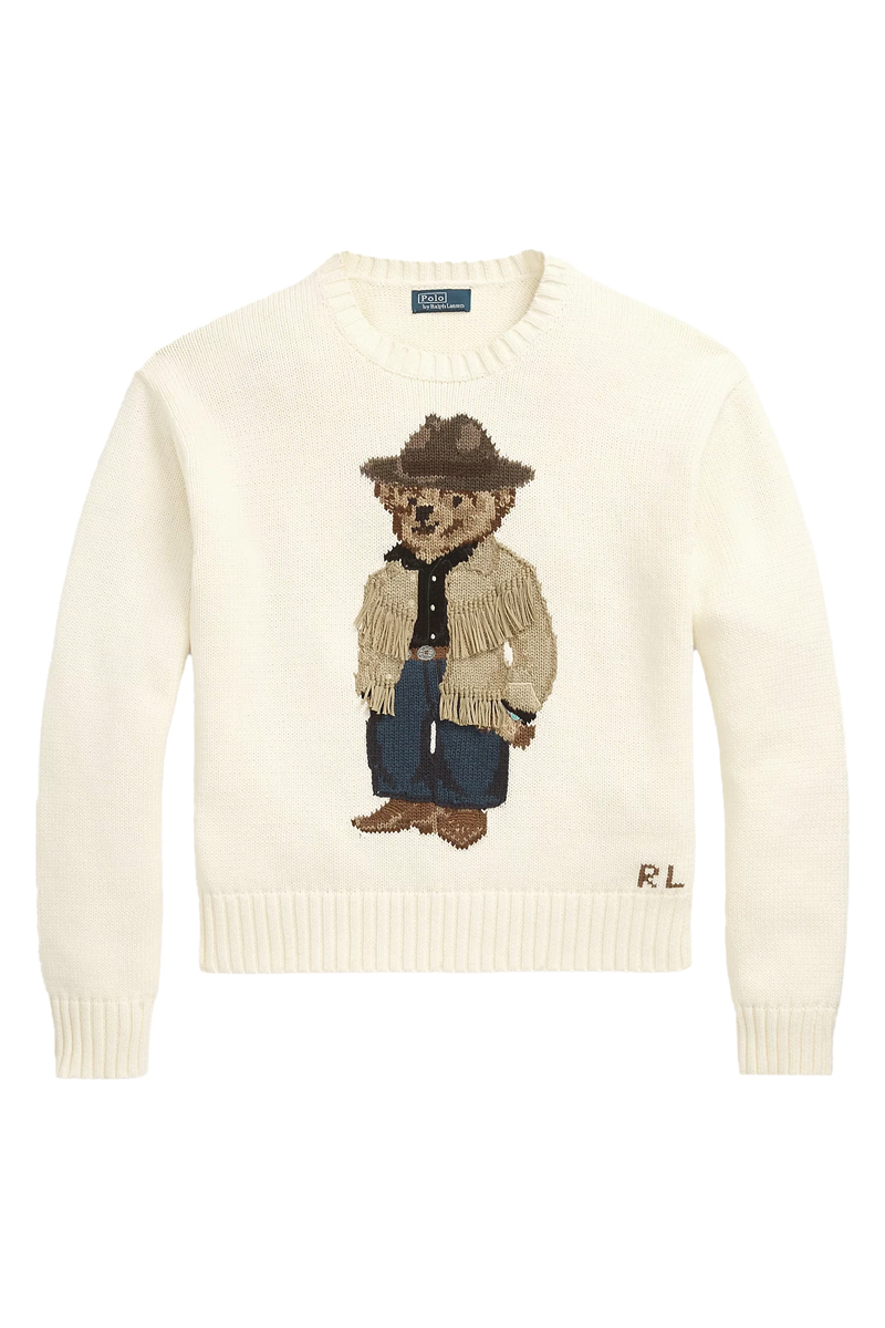 Polo Ralph Lauren fringe br po Ecru-1 1