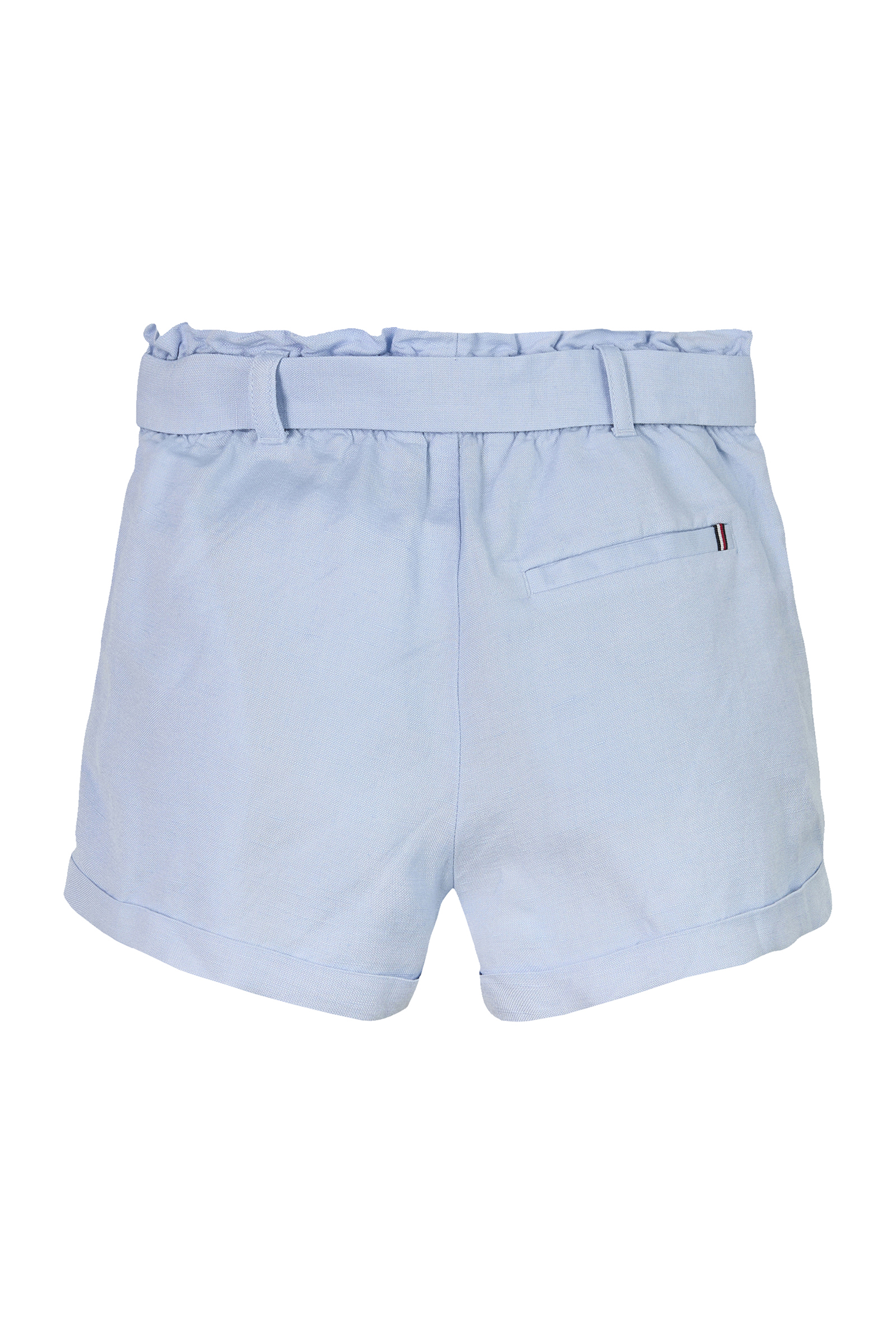 Tommy Hilfiger Linen pull on short Blauw-1 4
