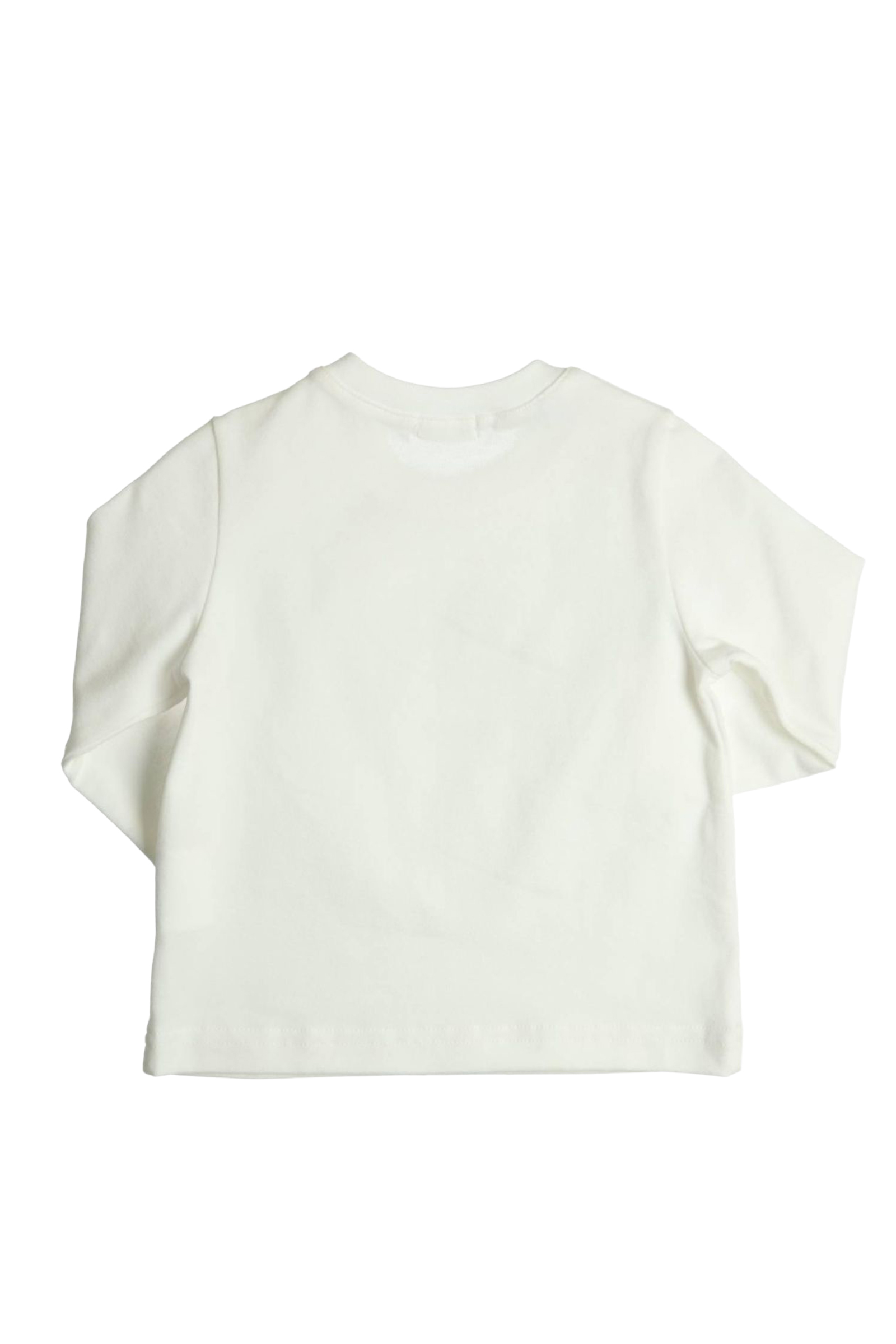 Baby t-shirt lange mouw ecru