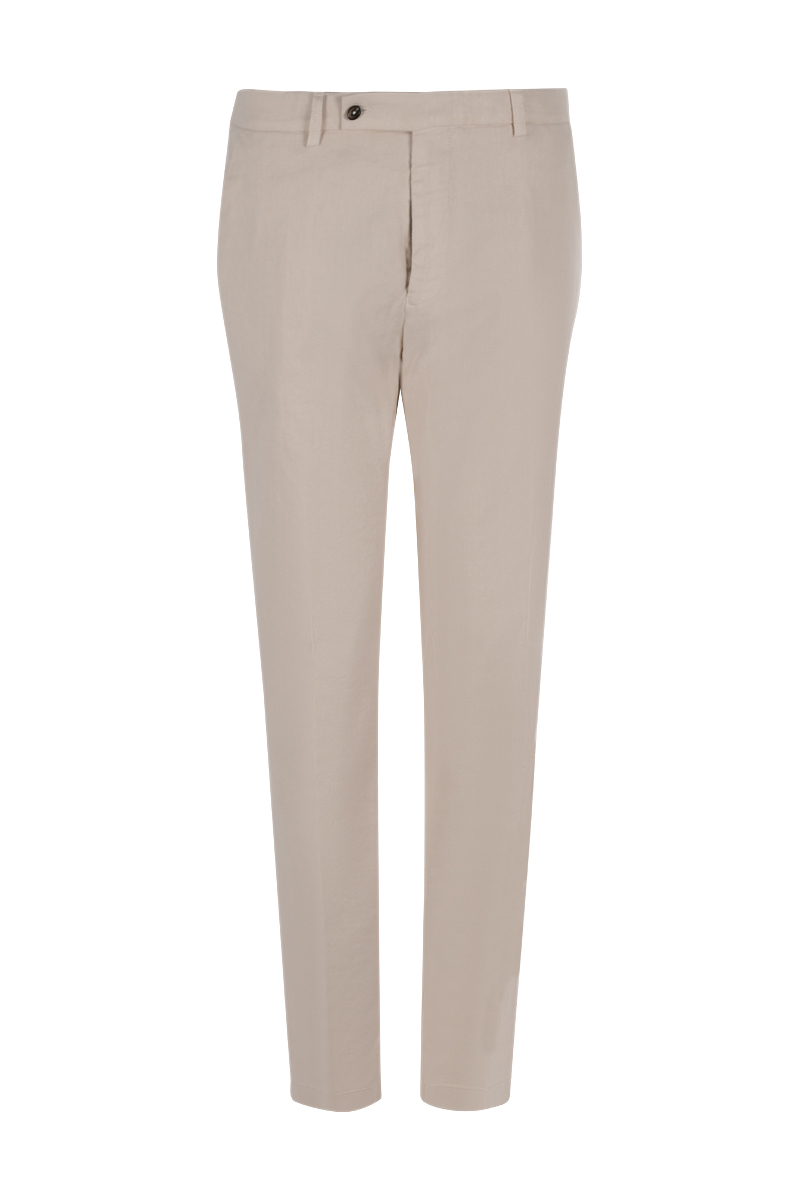 Heren broek ecru
