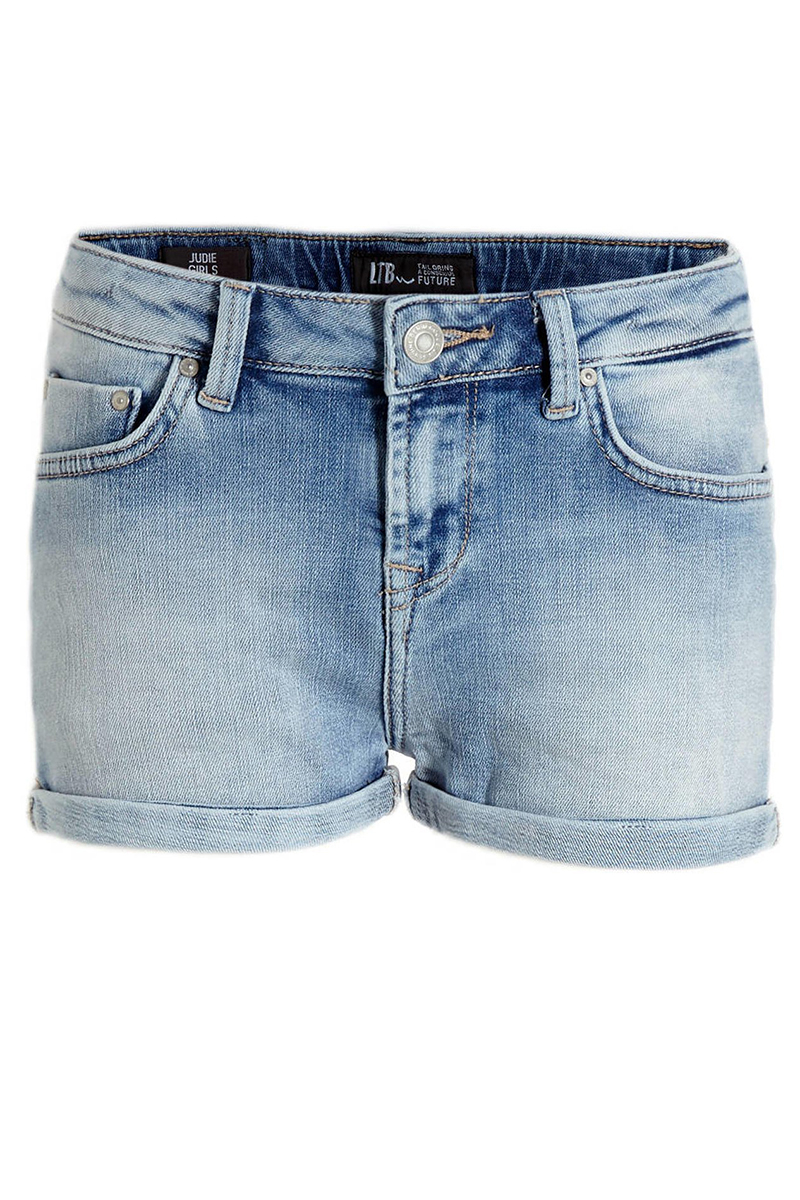 Meisjes short blauw