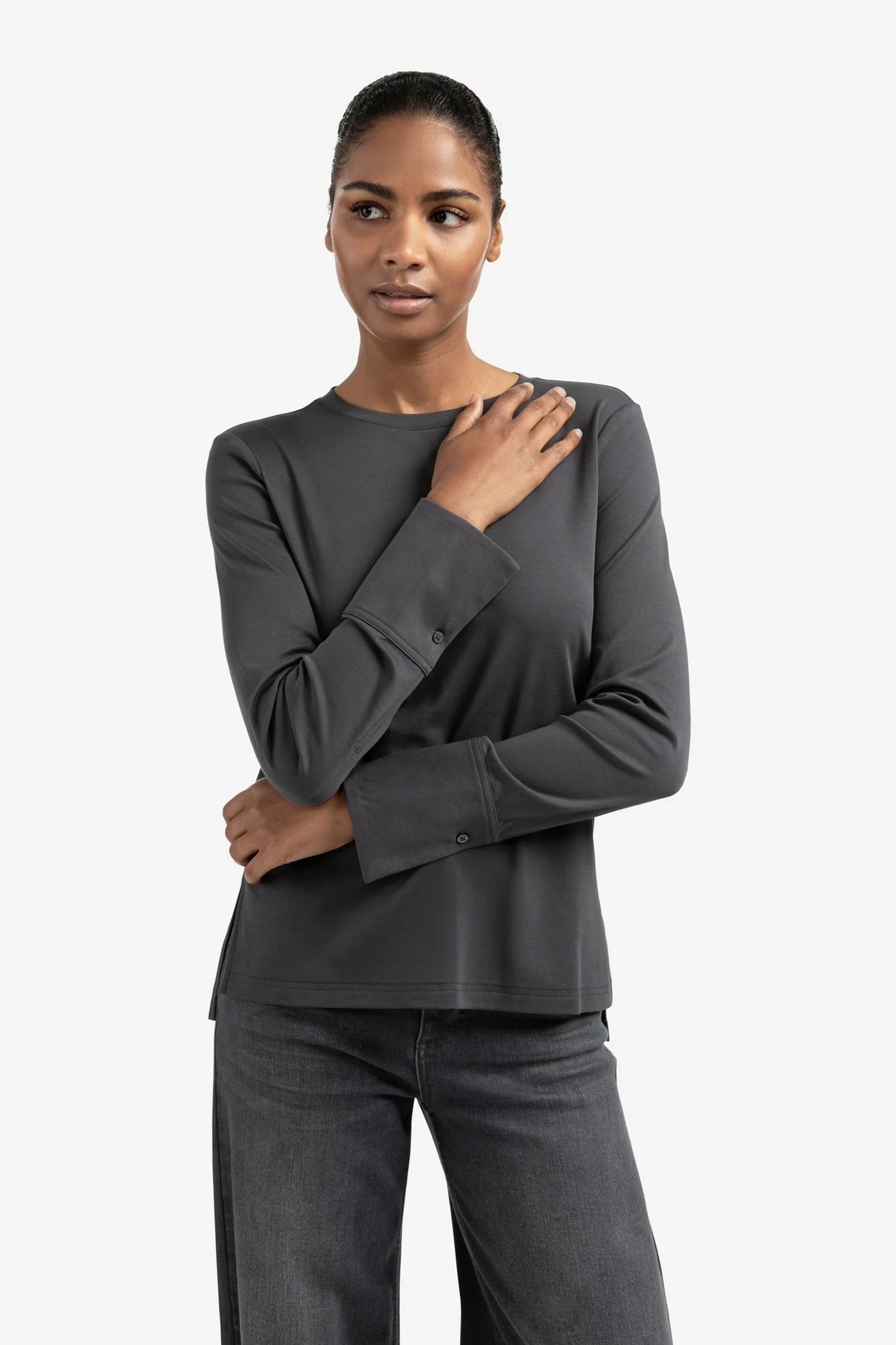 Dames top zwart