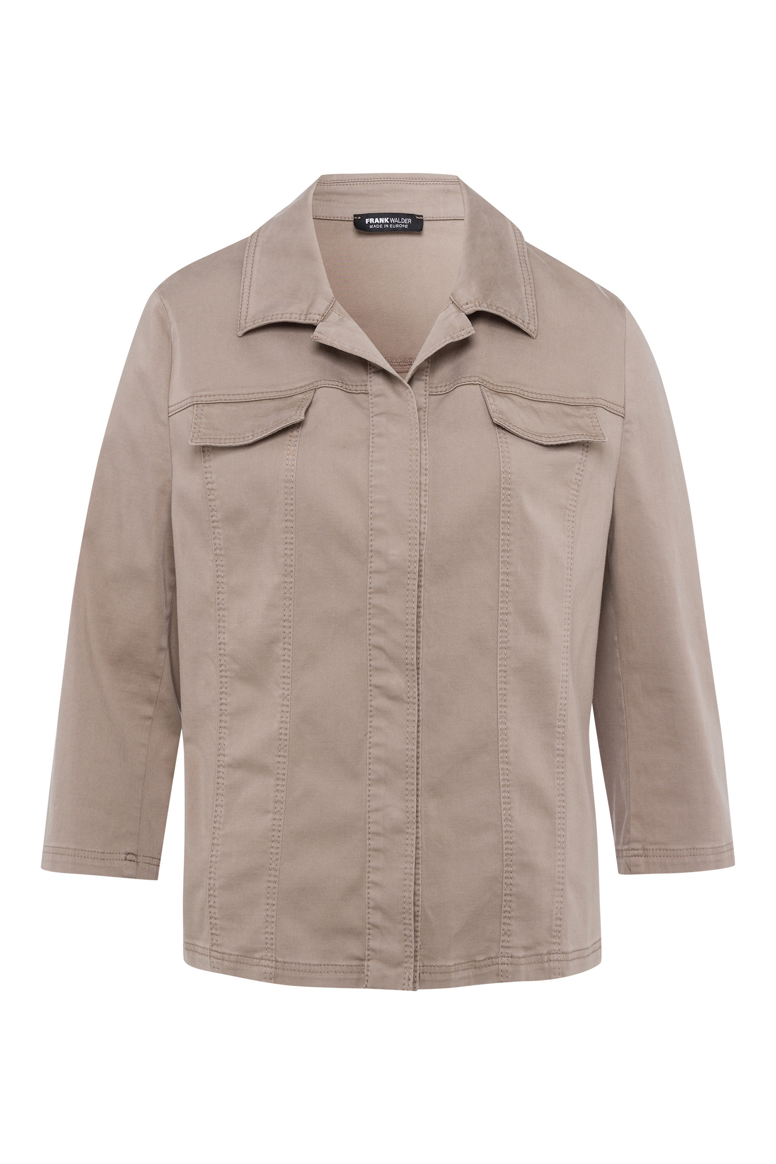 Frank Walder S52Jacke beige/brow 1