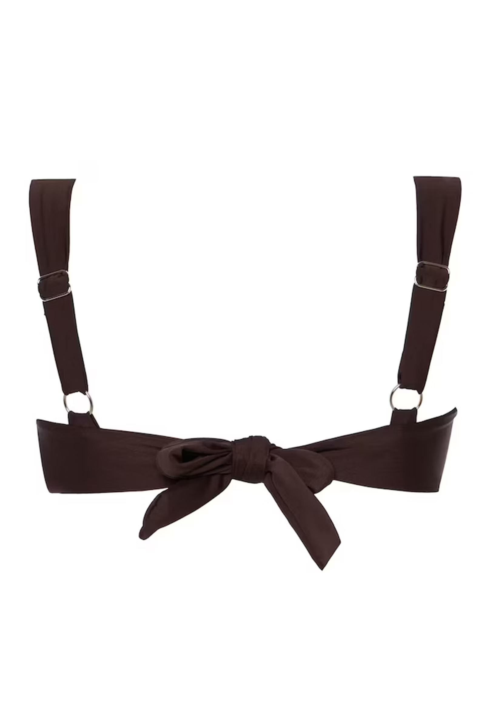 Bad/beach dames bikini top bruin
