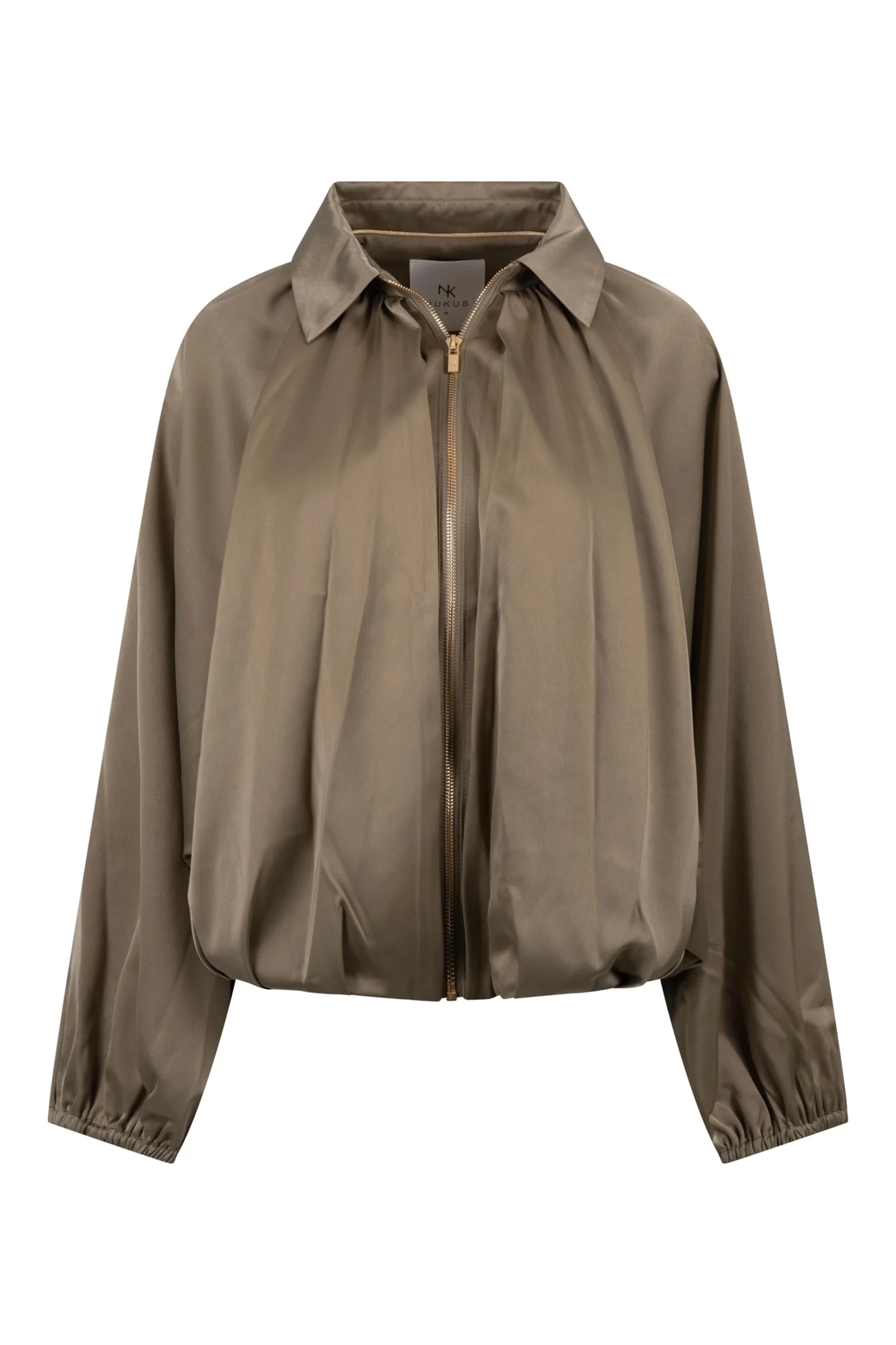 Dames blouse lange mouw groen