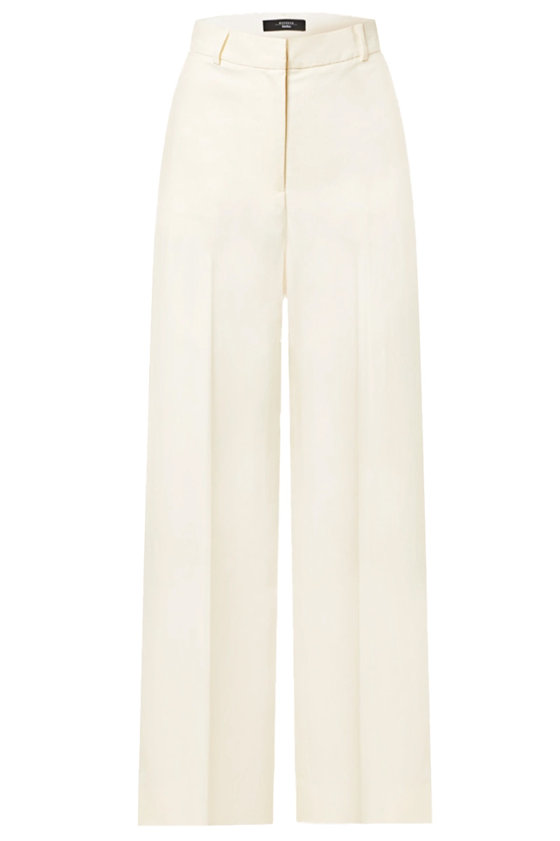 Dames broek ecru