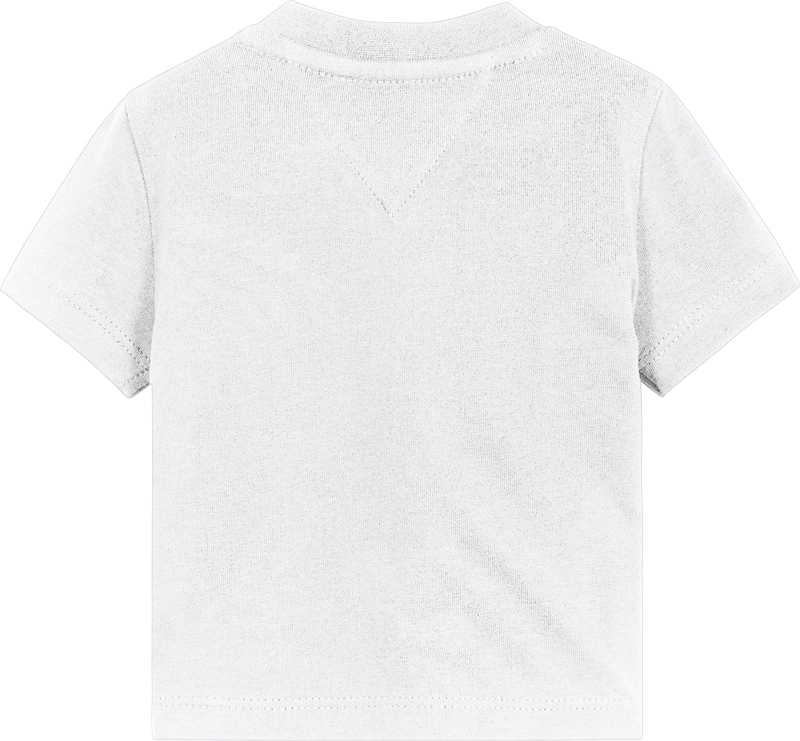 Tommy Hilfiger Baby tape graphic tee s/s Wit-1 1
