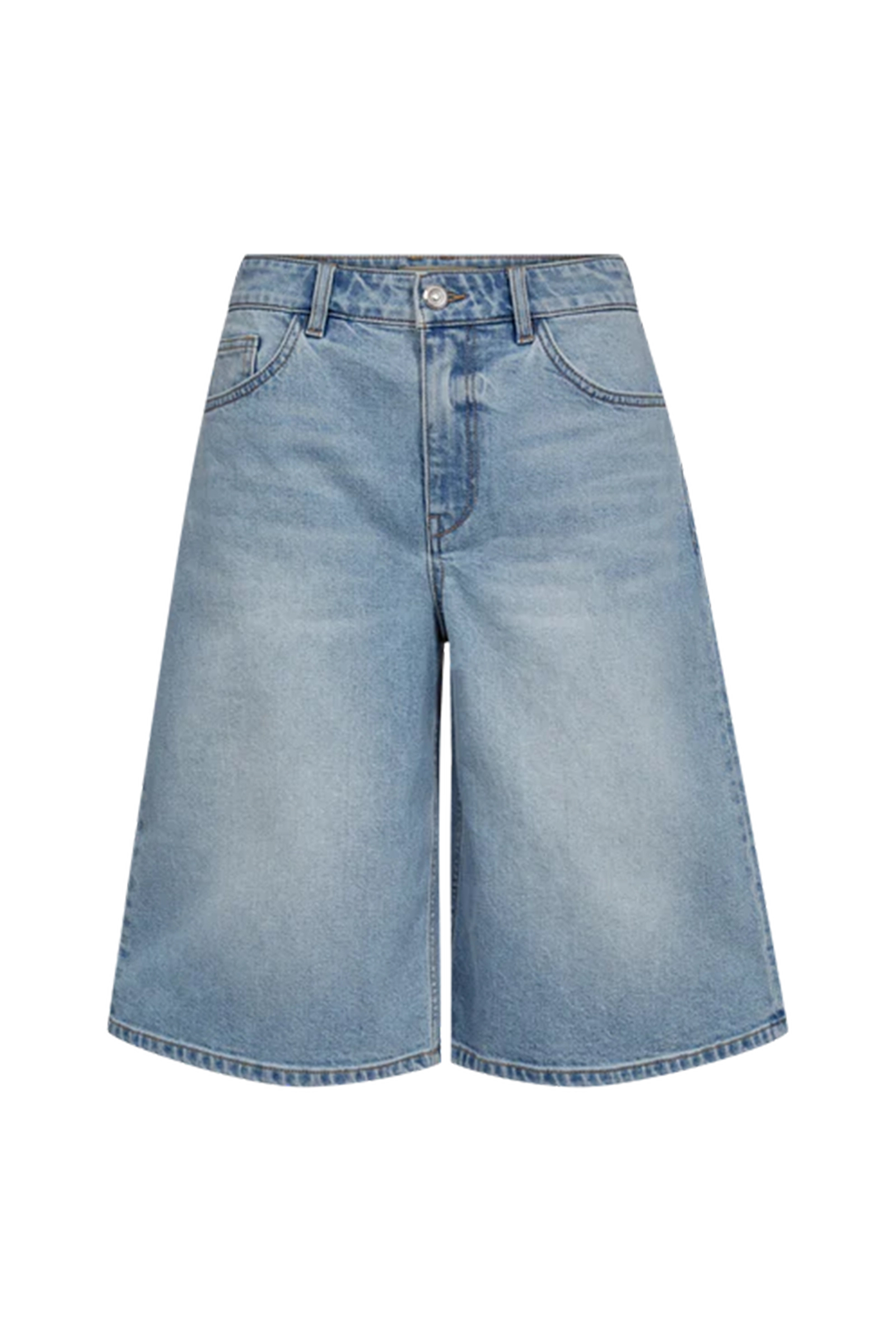 Dames short blauw