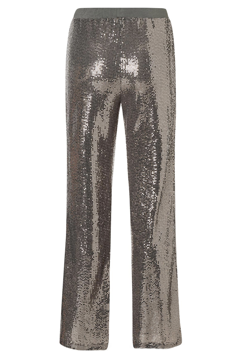 Dames broek zilver