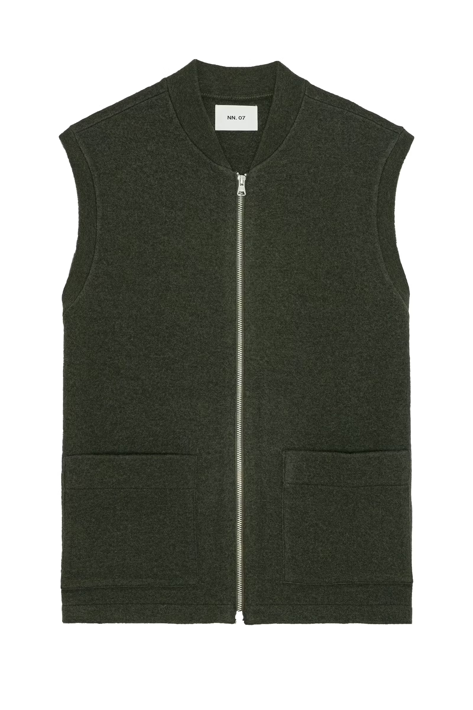 Heren vest groen