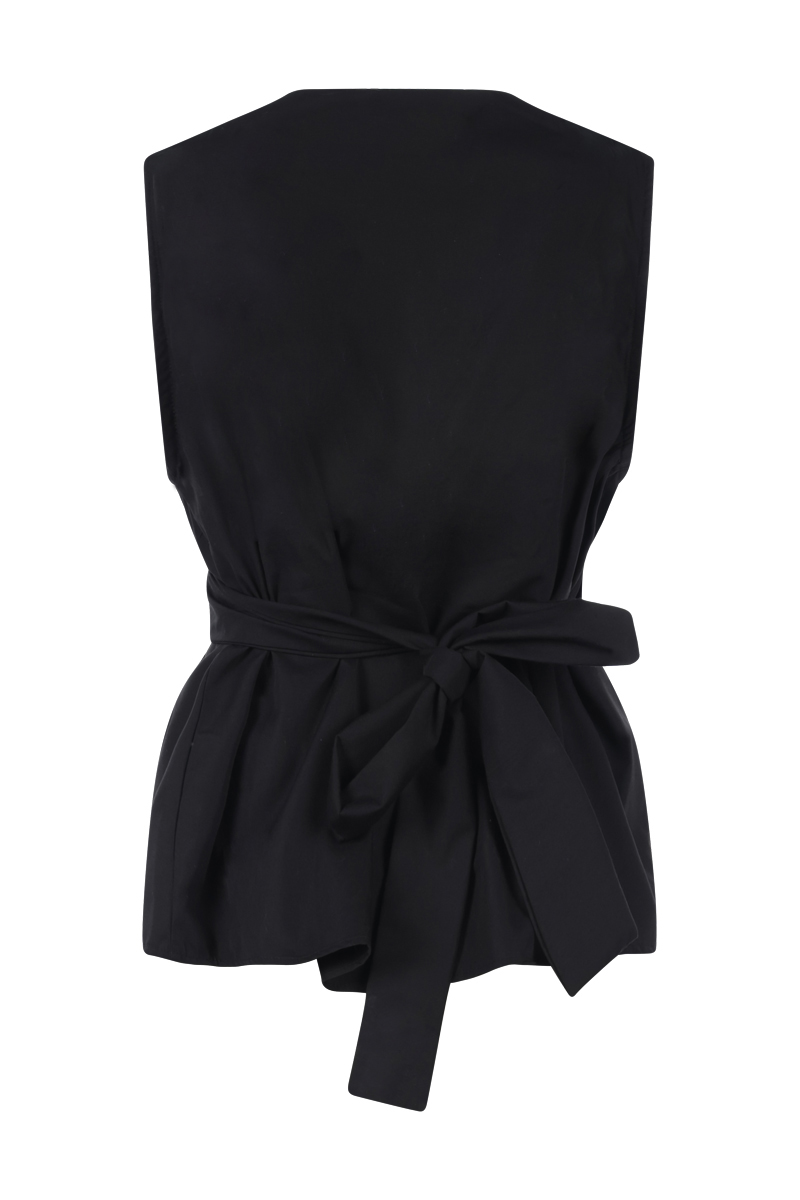 Dames top zwart