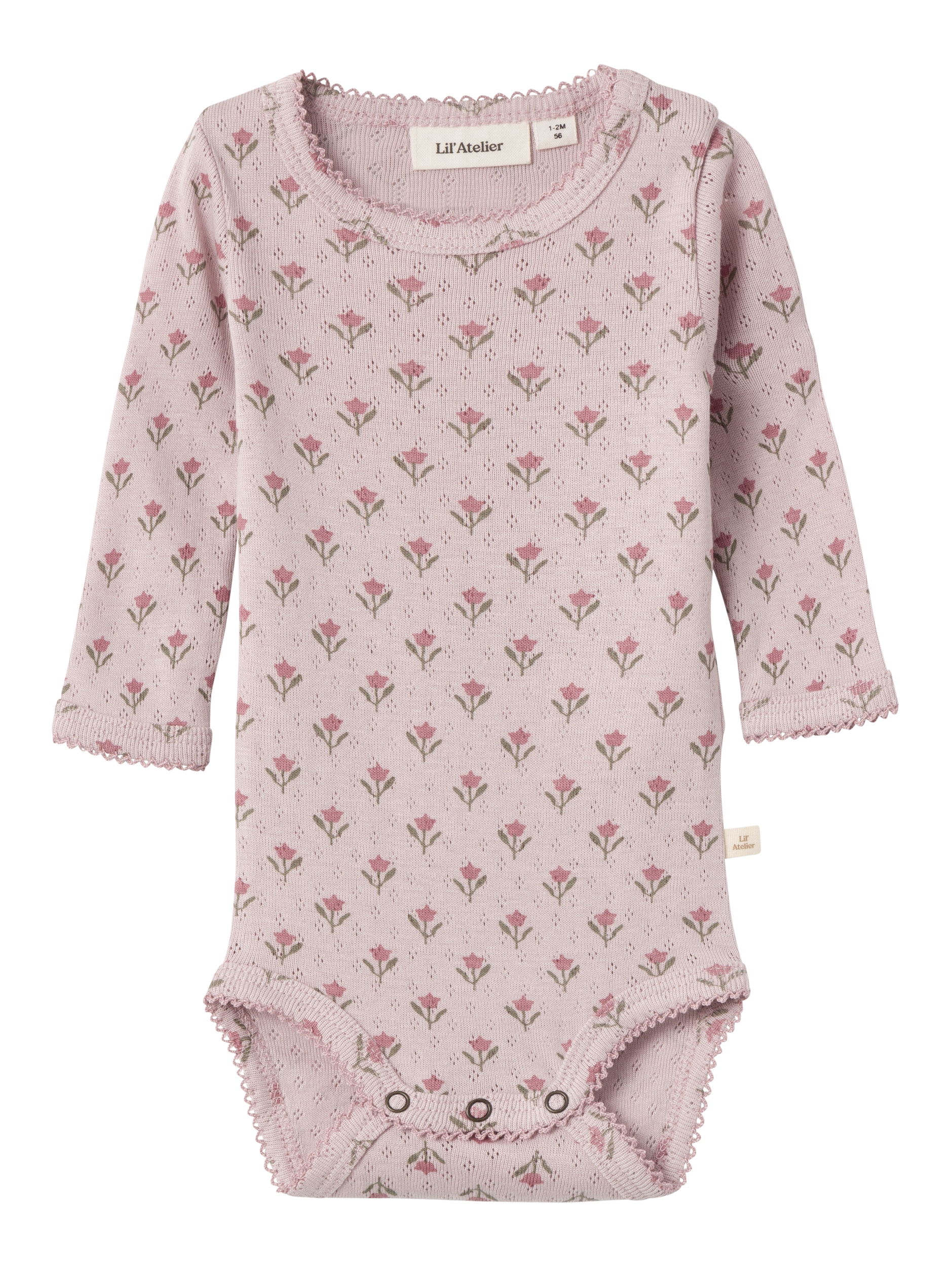 Baby romper lange mouw blauw