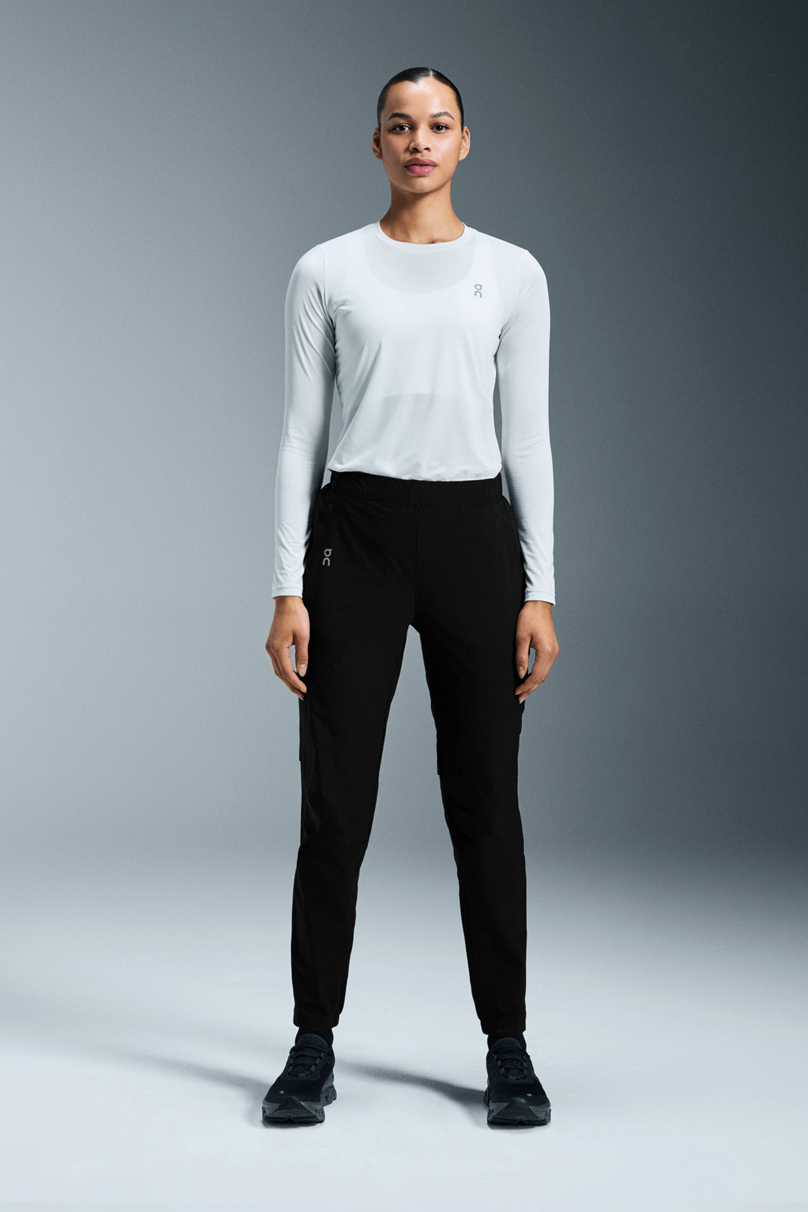 Running dames broek zwart