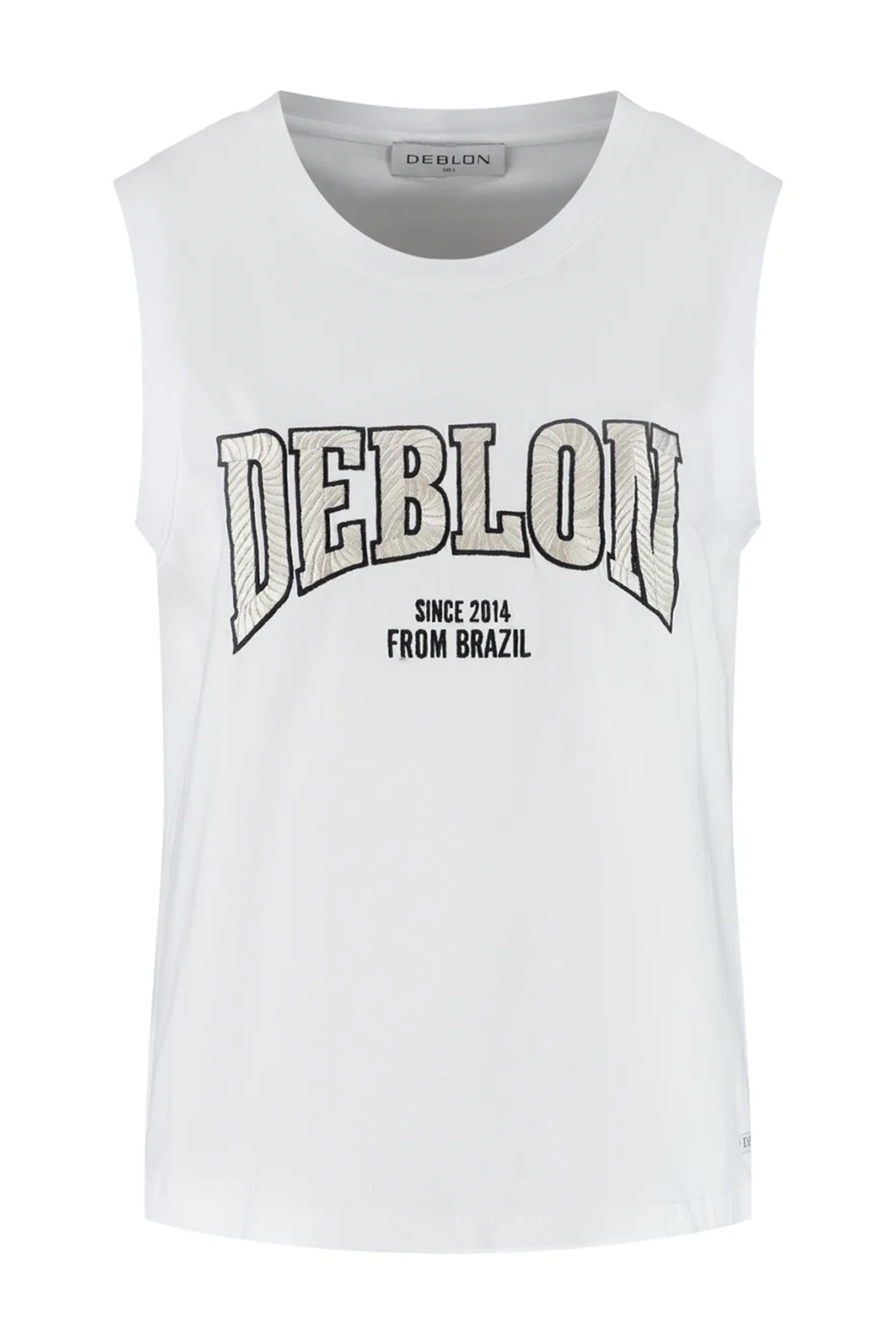Casual dames t-shirt km wit