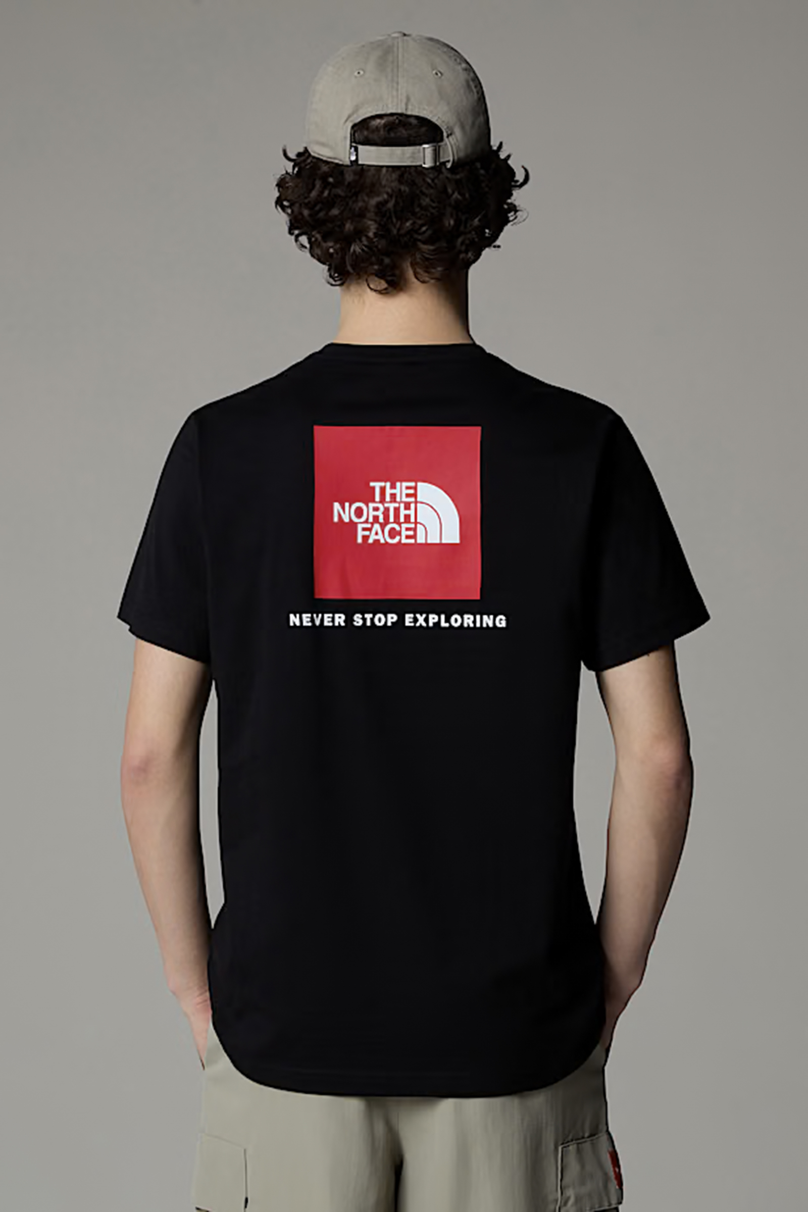 Casual heren t-shirt km zwart