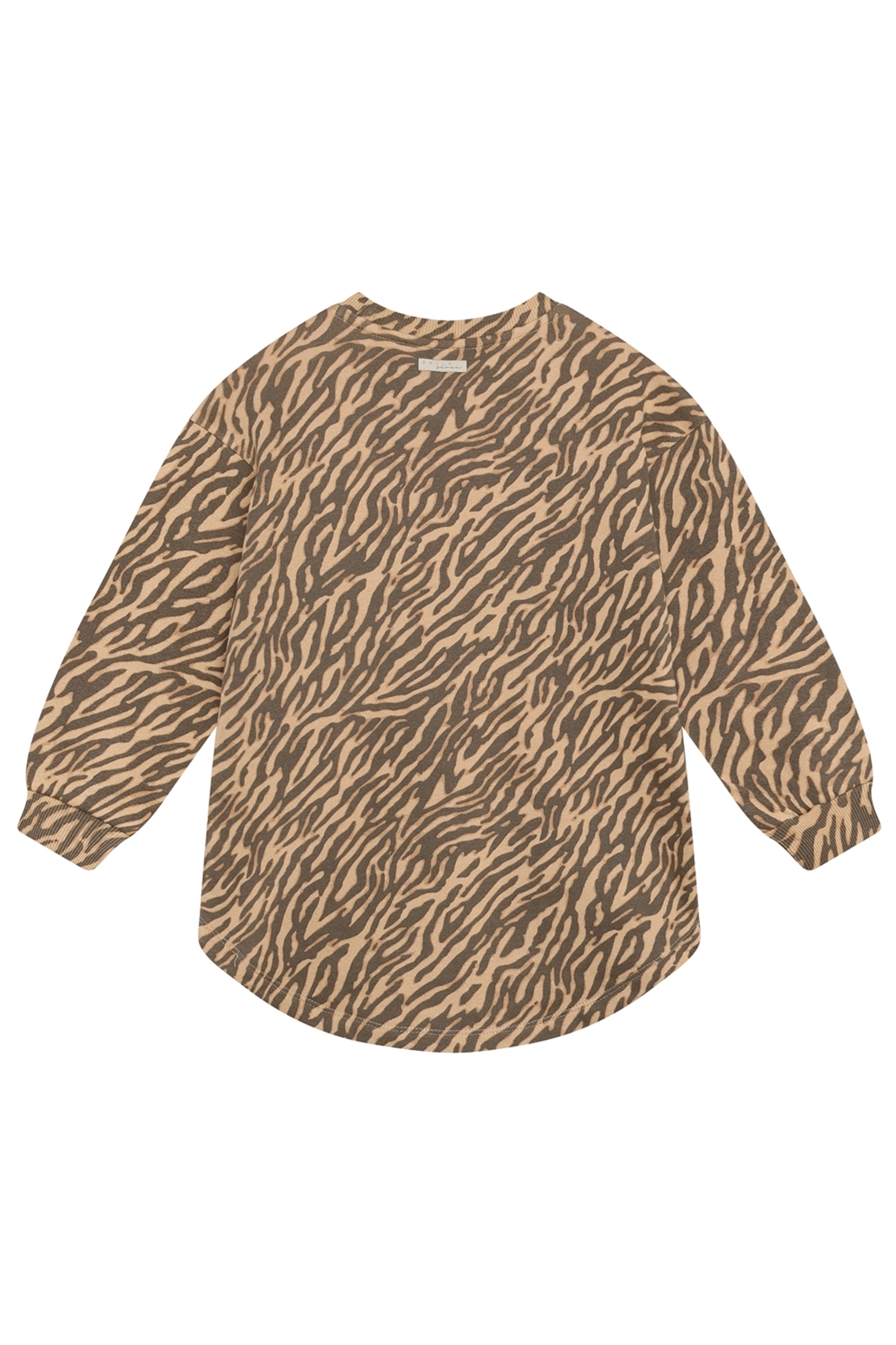 Meisjes jurk bruin