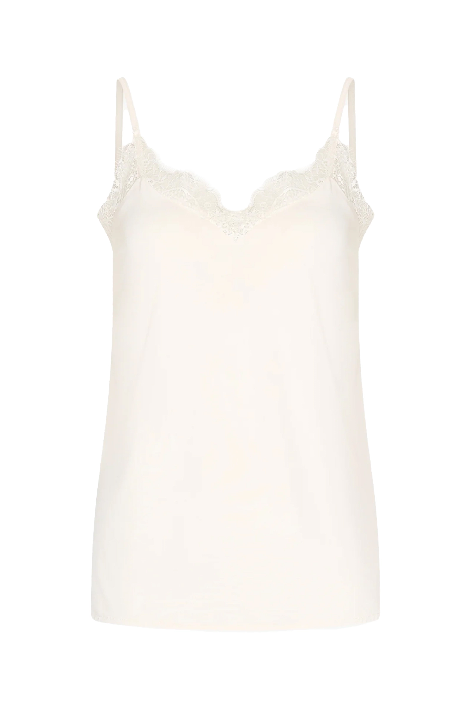 Dames top ecru