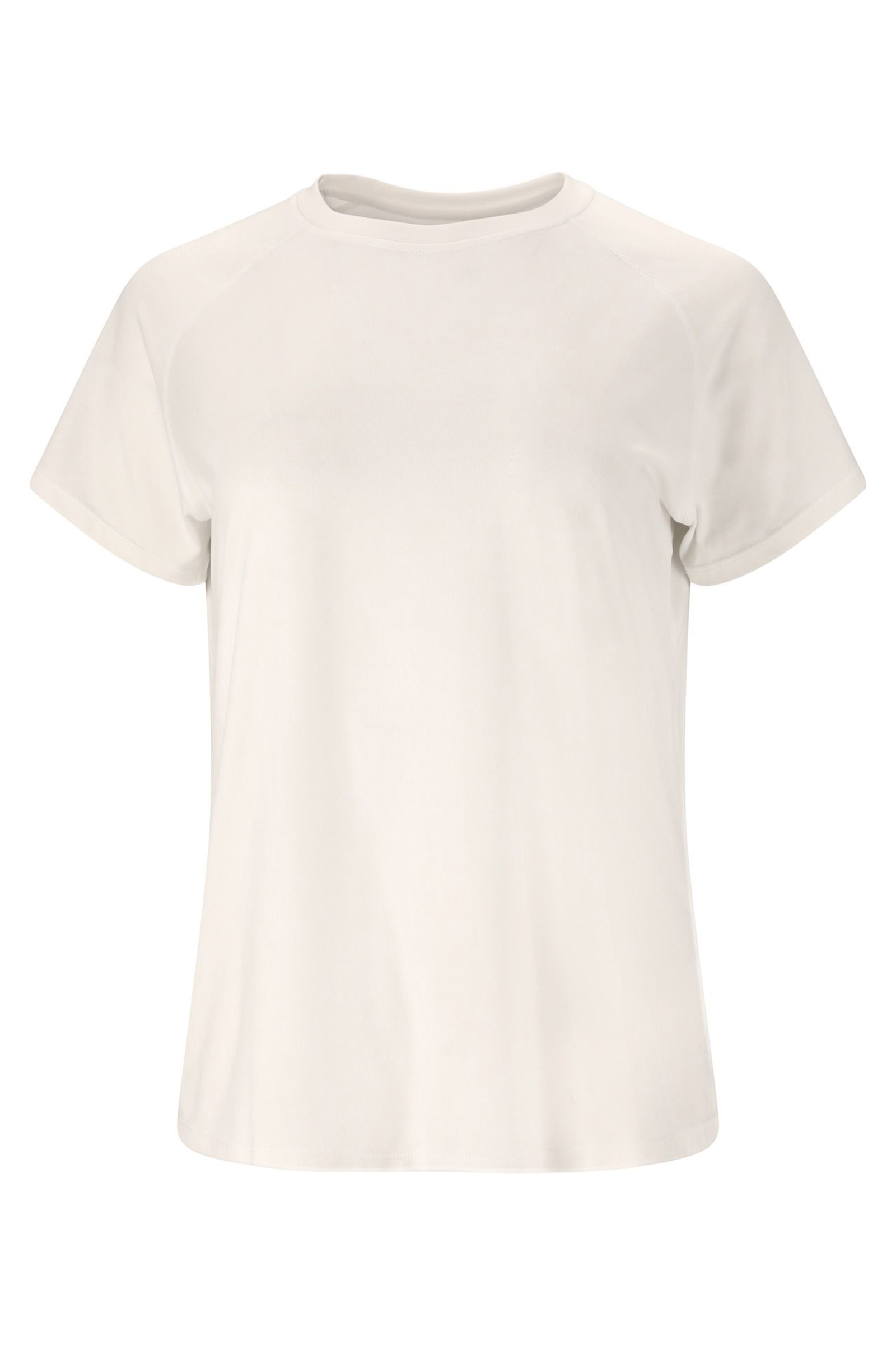 Fitness dames t-shirt km wit