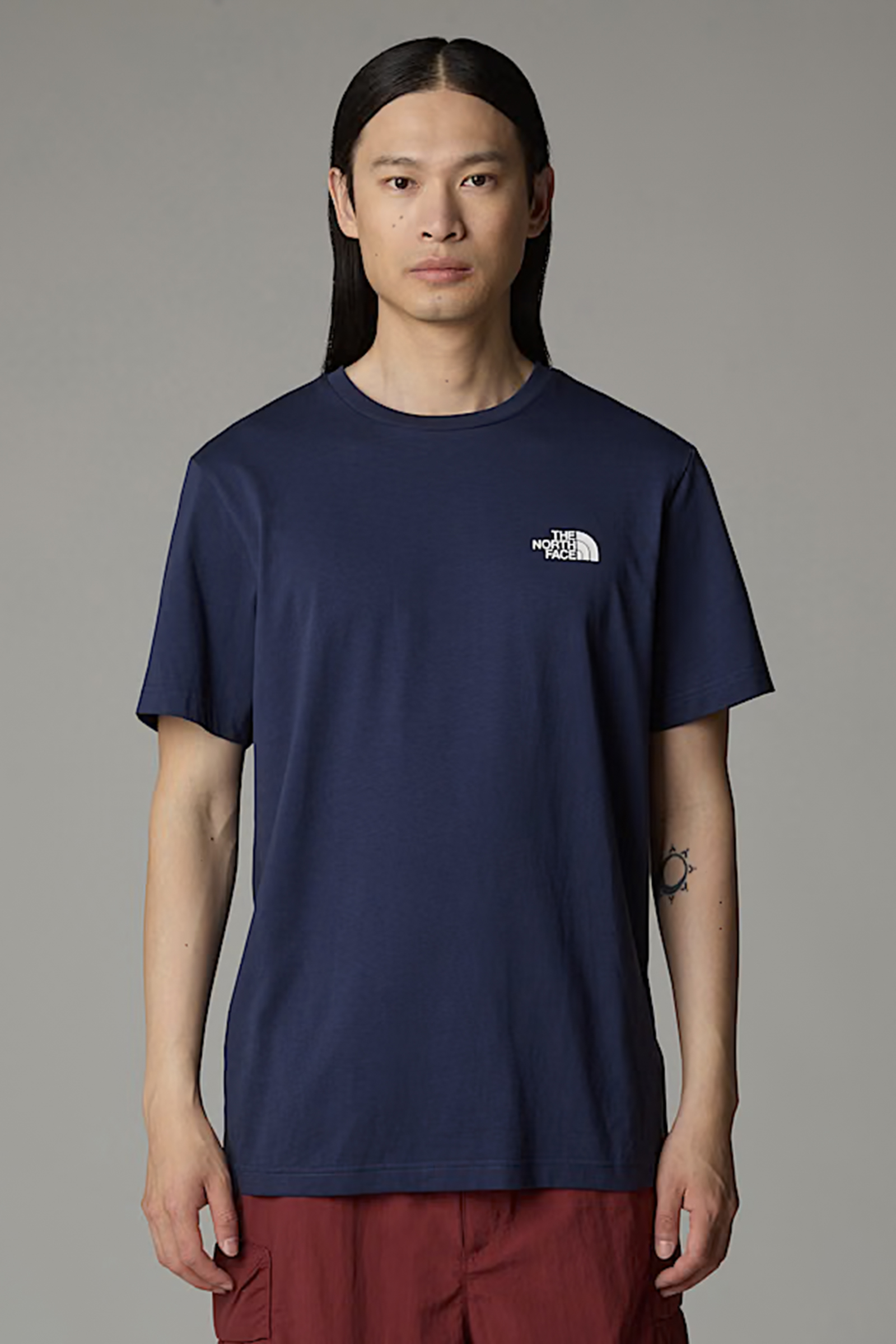 The North Face M S/S SIMPLE DOME TEE Blauw-1 2