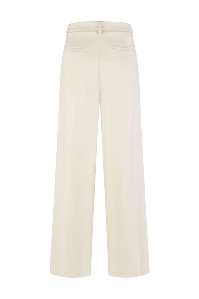 Dames broek ecru