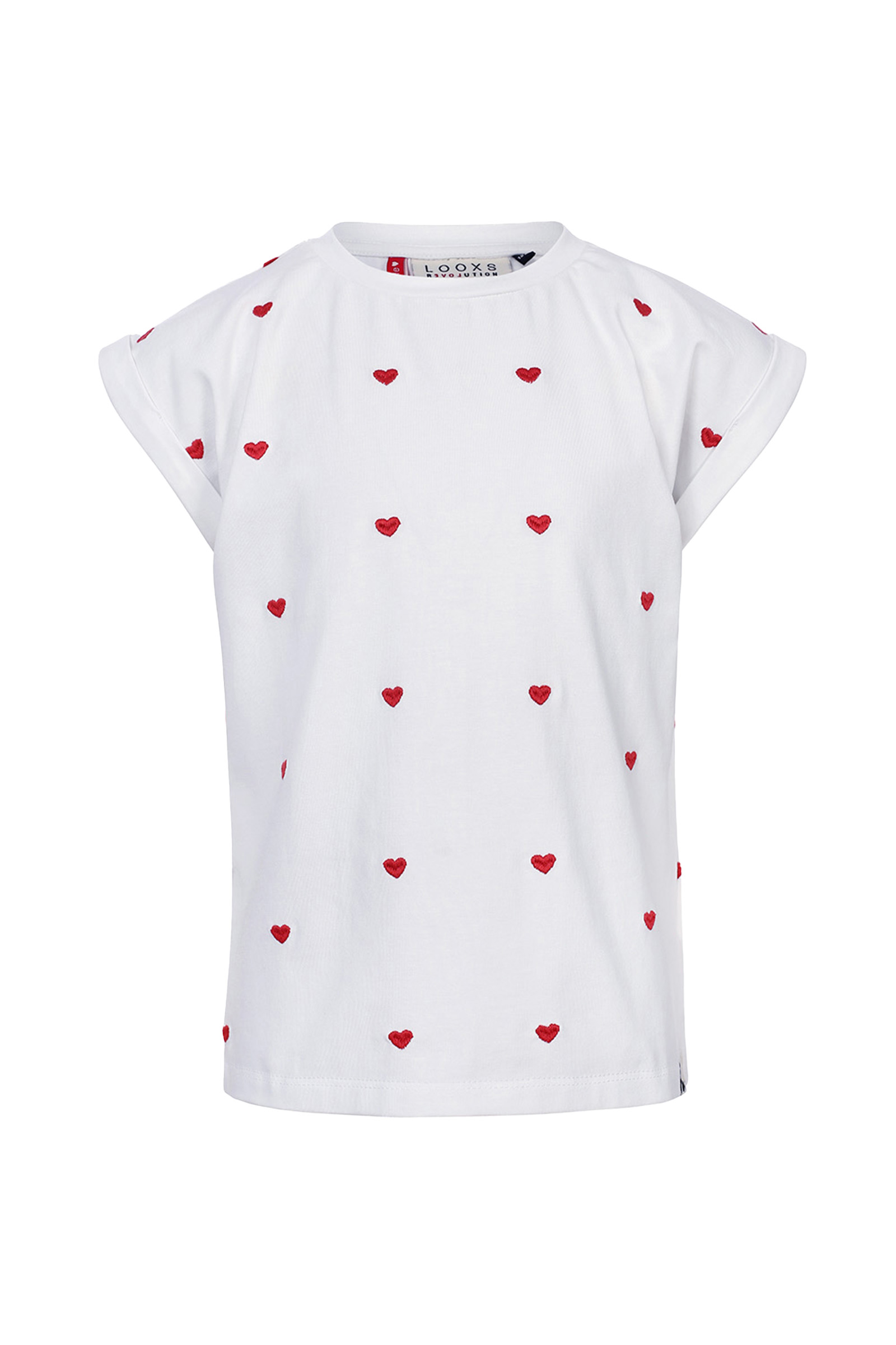 LOOXS LITTLE Little t-shirt short sleeves Wit-1 1