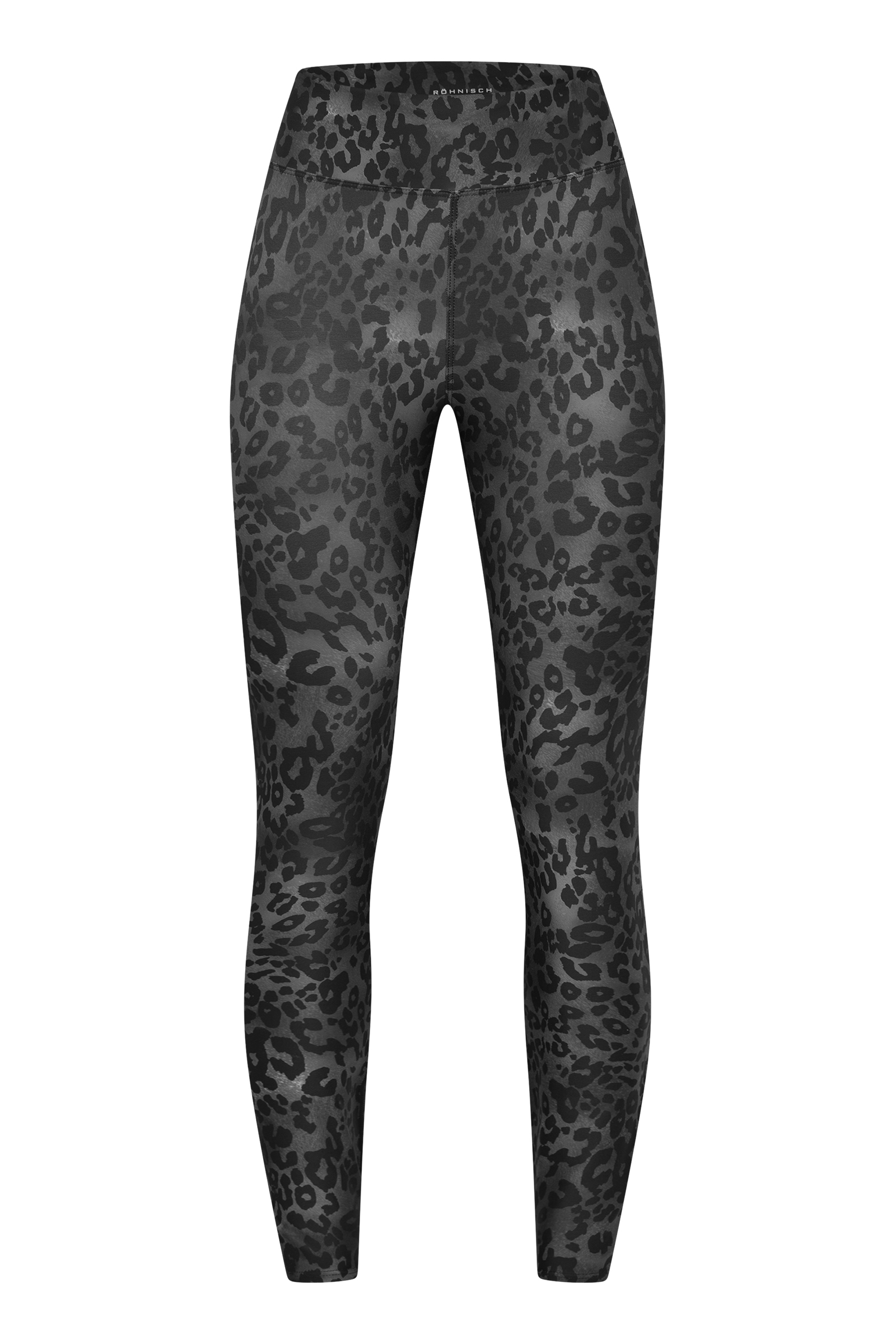 Fitness dames tight lang grijs