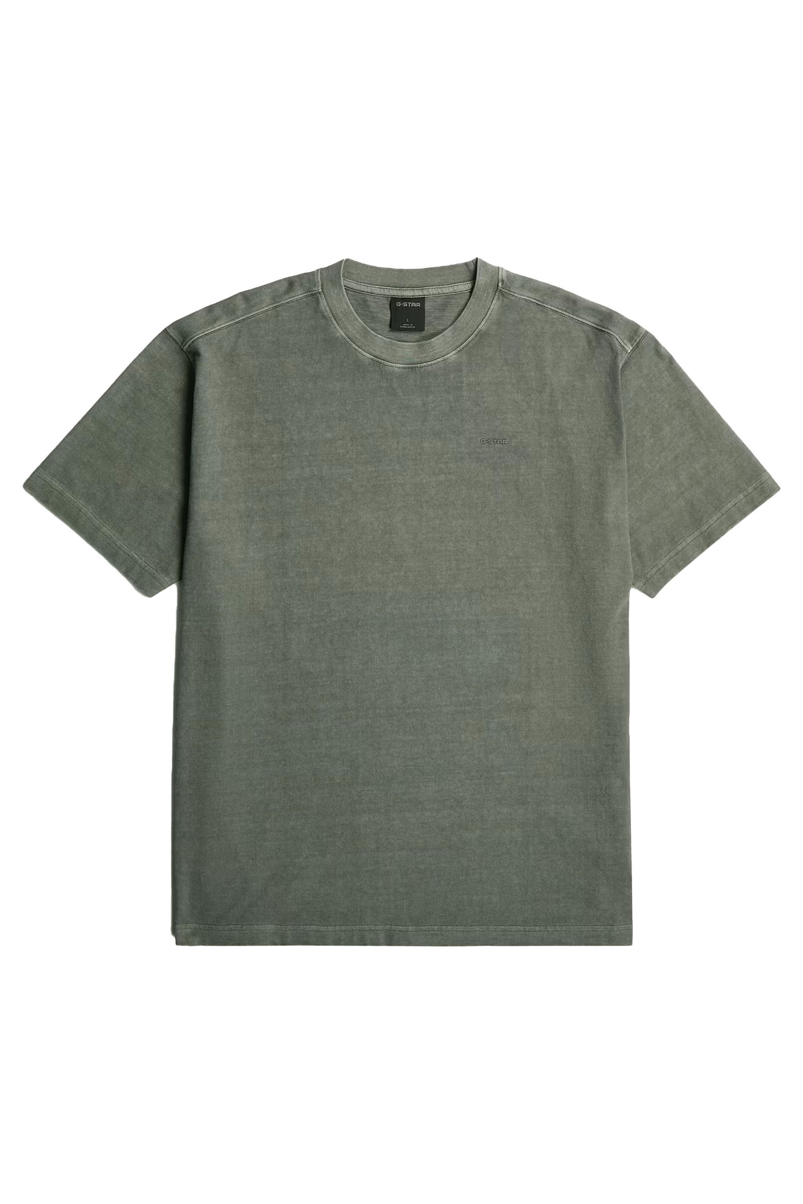 Heren t-shirt kortemouw groen